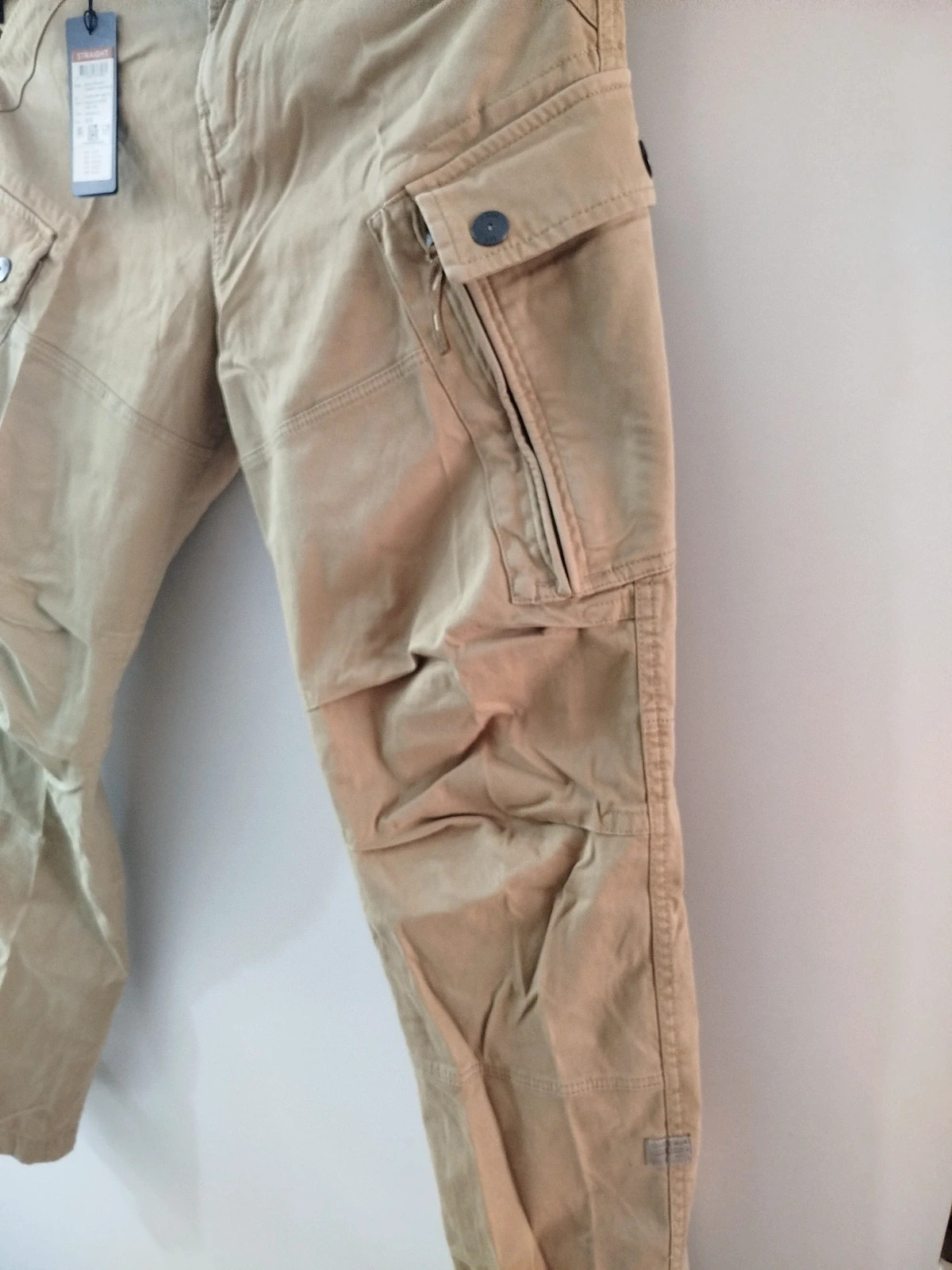 G-Star RAW Roxic Straight Tapered Cargo Pant Sahara Garment Dye - W29L32 – G-Star RAW – taille W29 | FR 38 5