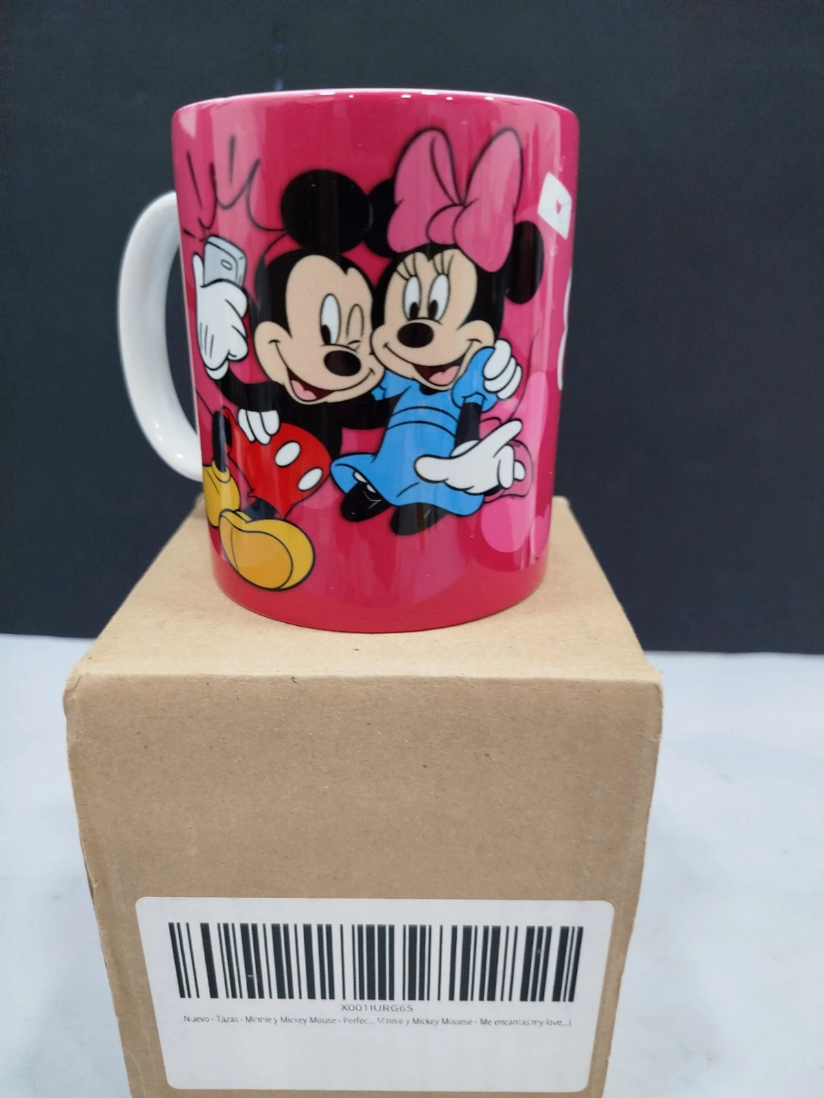 Taza Cerámica Mickey Minnie 330 Ml. – sin marca