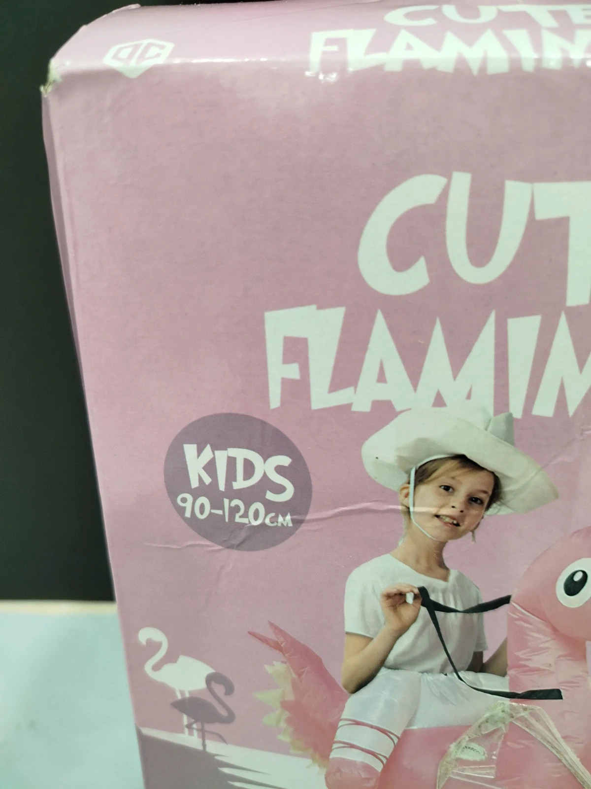 Disfraz Hinchable Flamenco Rosa – Original Cup – taille 5 ans / 110 cm 2