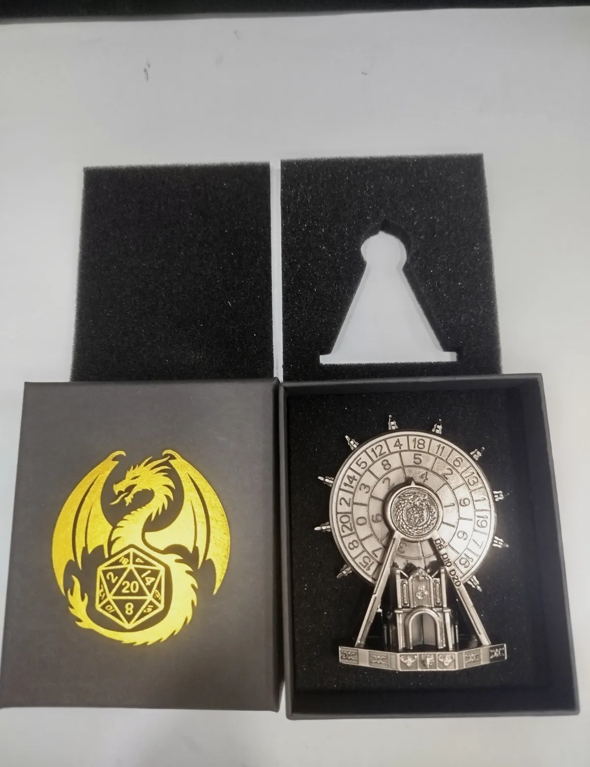 Set 7 Dados Metálicos Noria – Sin marc 4