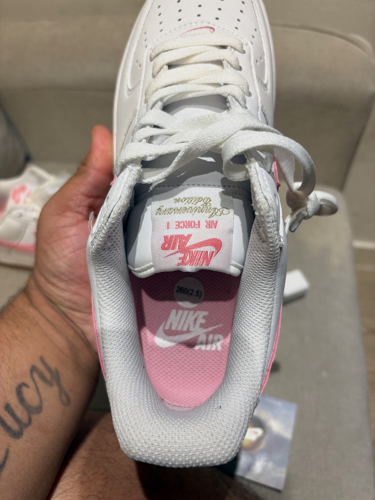 Zapatillas Nike Air Force 1 Low Rosa – Nike – taille EU 41 3