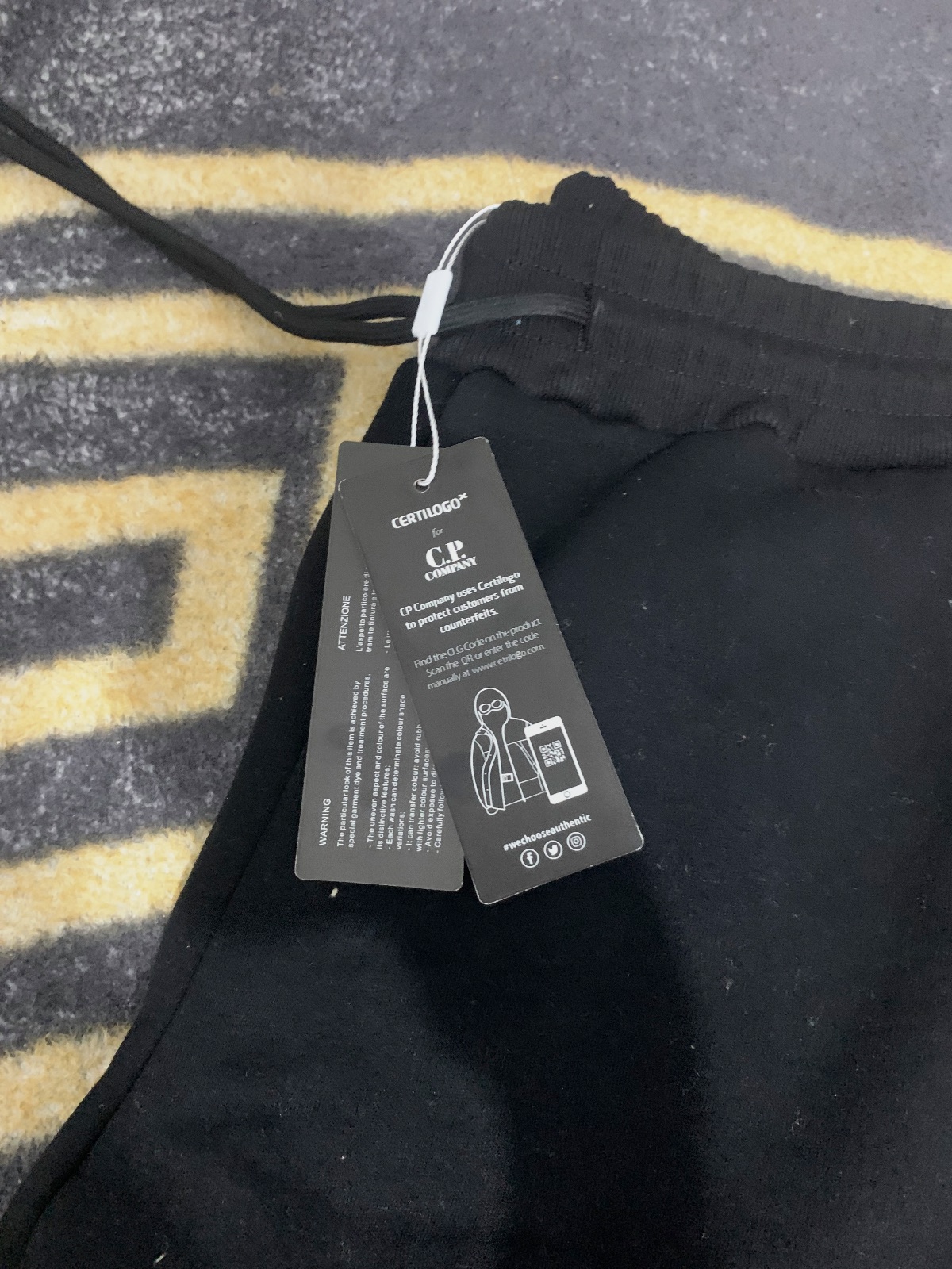 C.P. Company Pantalón Cargo Negro – Nuevo con Etiqueta – Talla S – Cp company – taille S 7