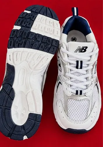 New Balance 530 blanche & argentée – T38 NEUF – New Balance – taille EU 38 7