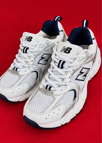 New Balance 530 blanche & argentée – T38 NEUF – New Balance – taille EU 38 6