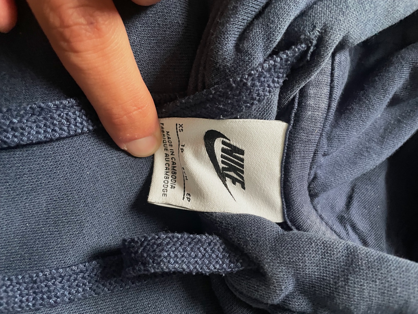 Pull Nike Bleu Marine  – Nike – taille XS 3
