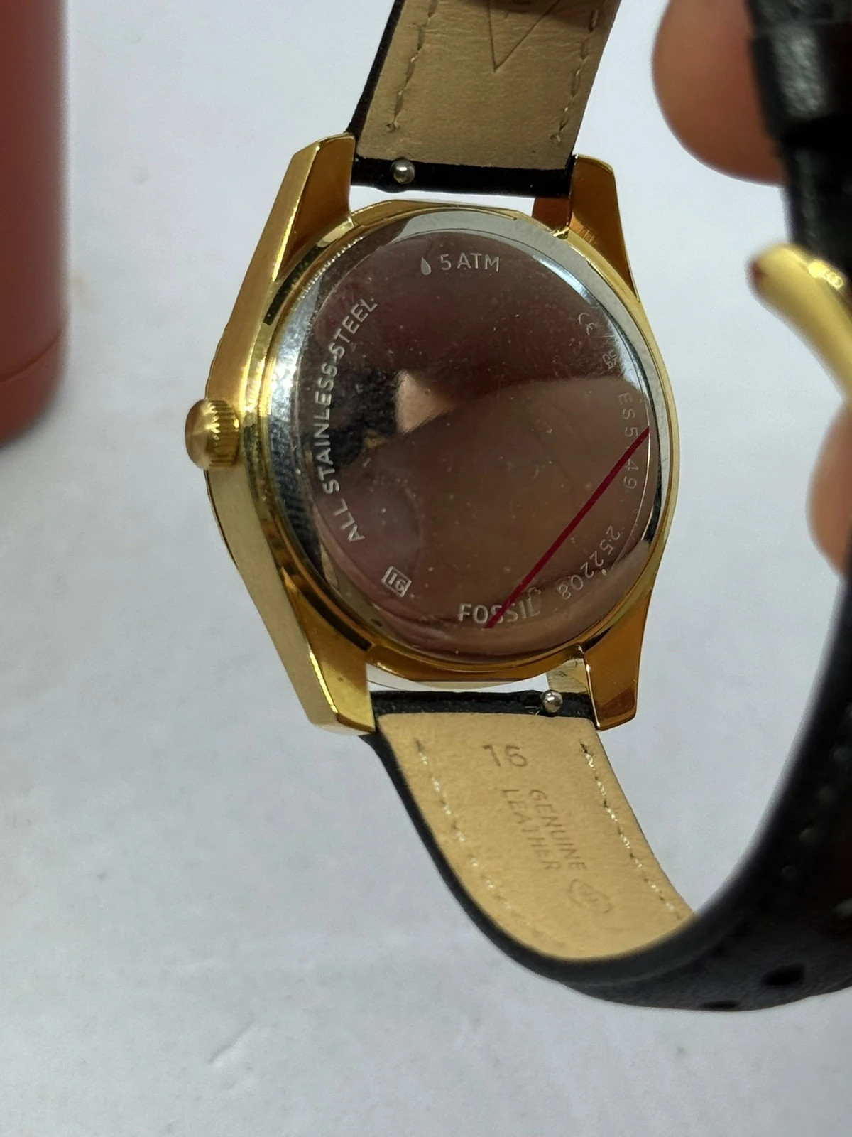 Superbe Montre Femme Fossil _ Dorée & Cadran Nacre _Excellent État – Fossil – taille 30–38 mm 3
