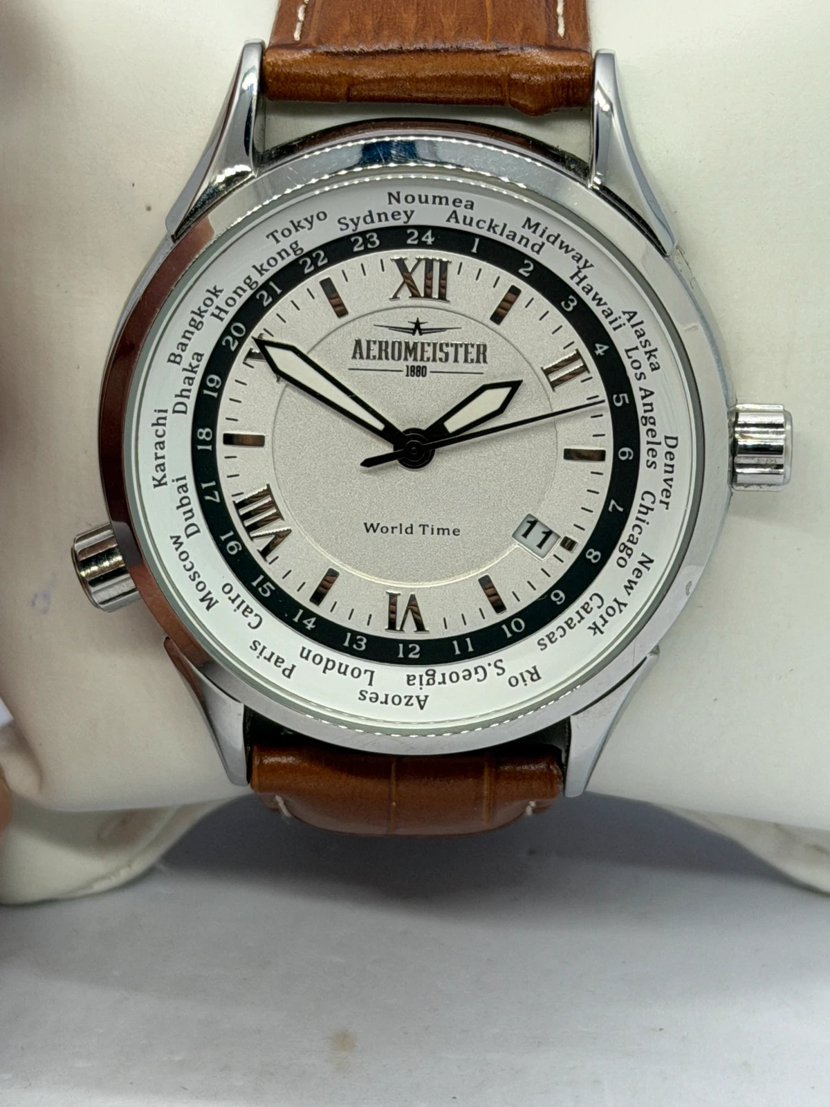 Montre Homme Aeromeister World Time AM9002 – Aeromeister – taille 43–46 mm 2