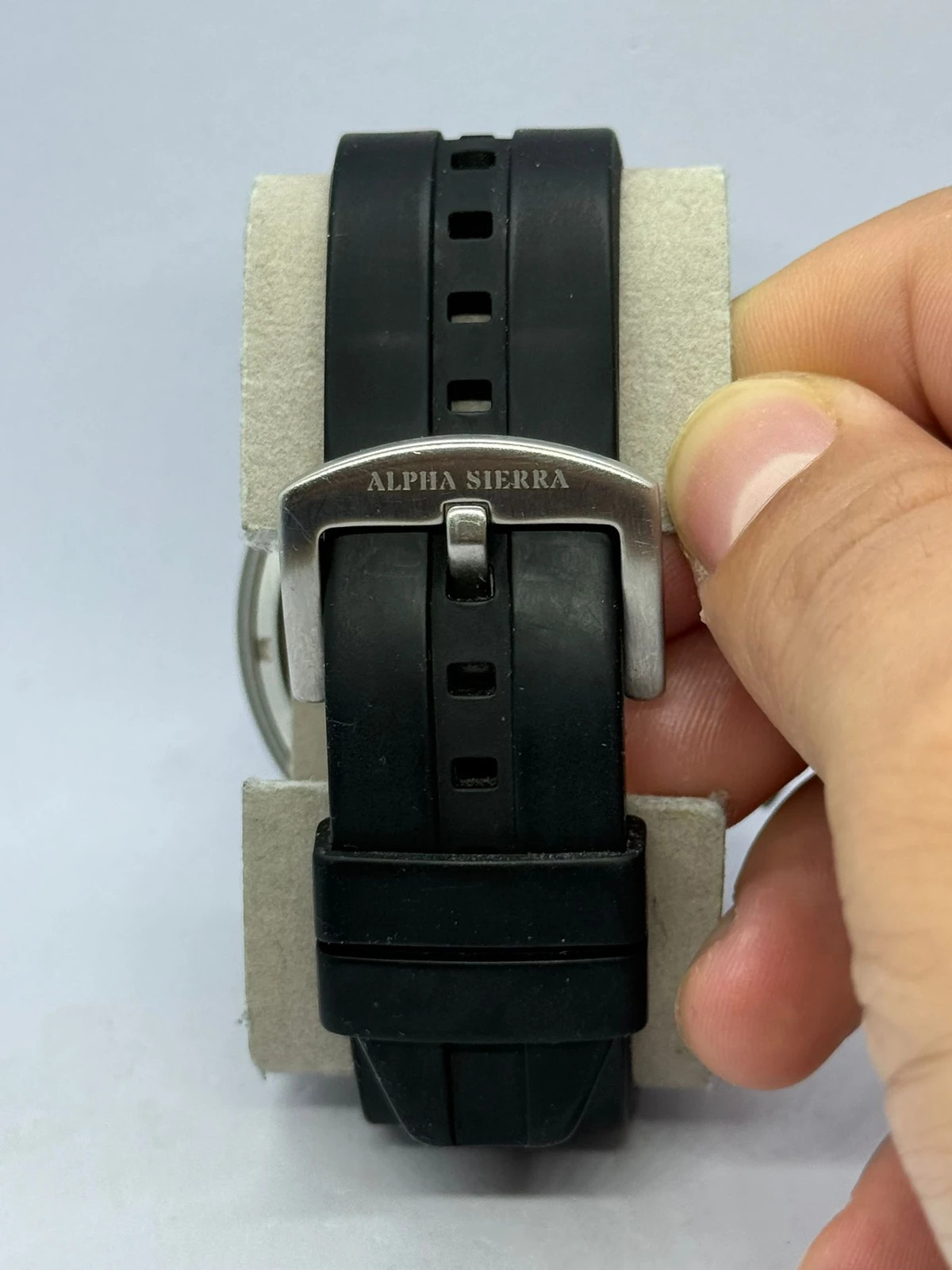 Sublime montre pour homme Alpha Sierra - Modèle Intruder (A-GS.1119) – Alpha Sierra – taille 43–46 mm 4