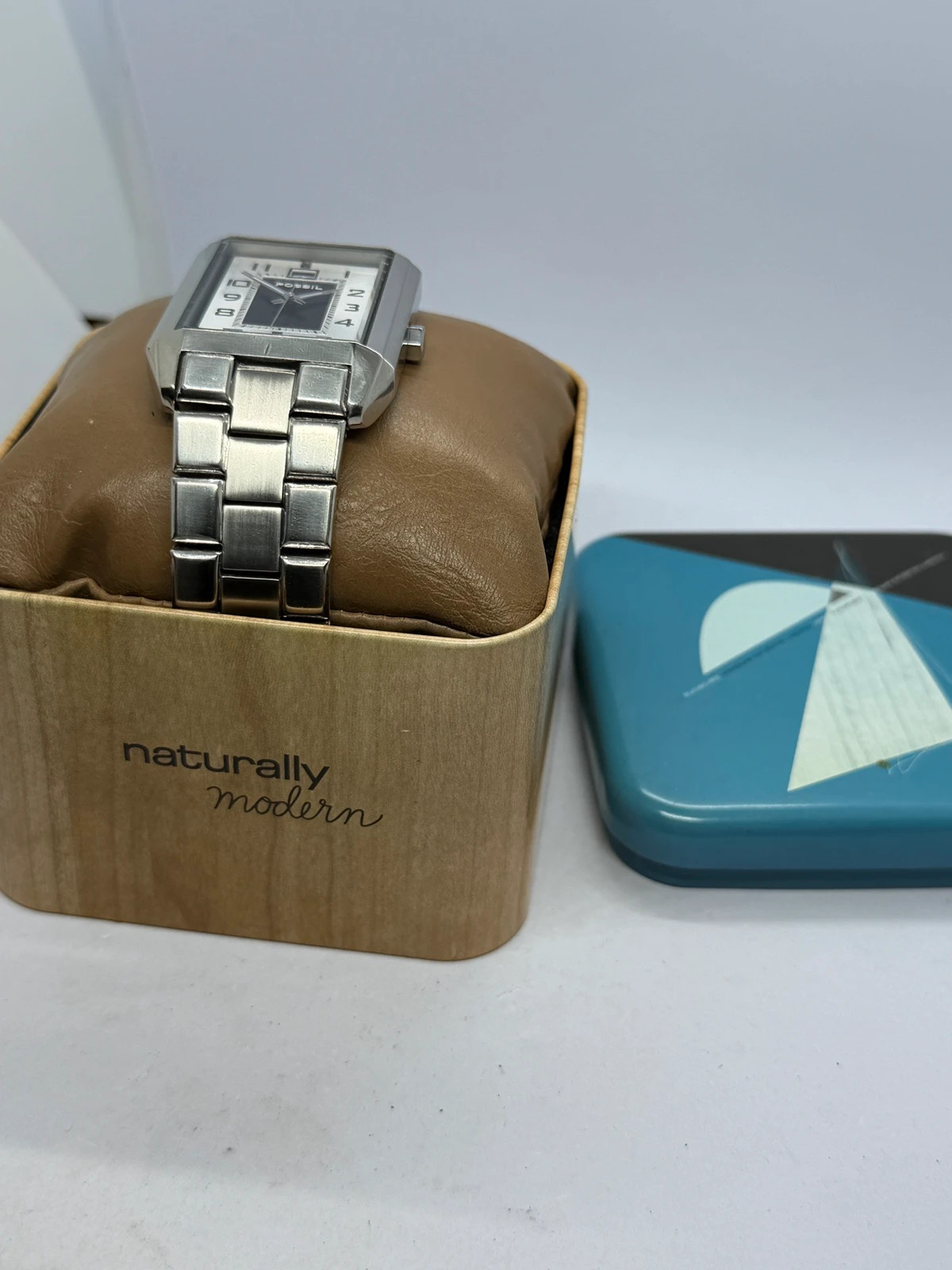 🤩 Sublime Montre Fossil Homme - Style Tank Chic & Boîte d'Origine ! 🎁 – Fossil – taille 43–46 mm 3