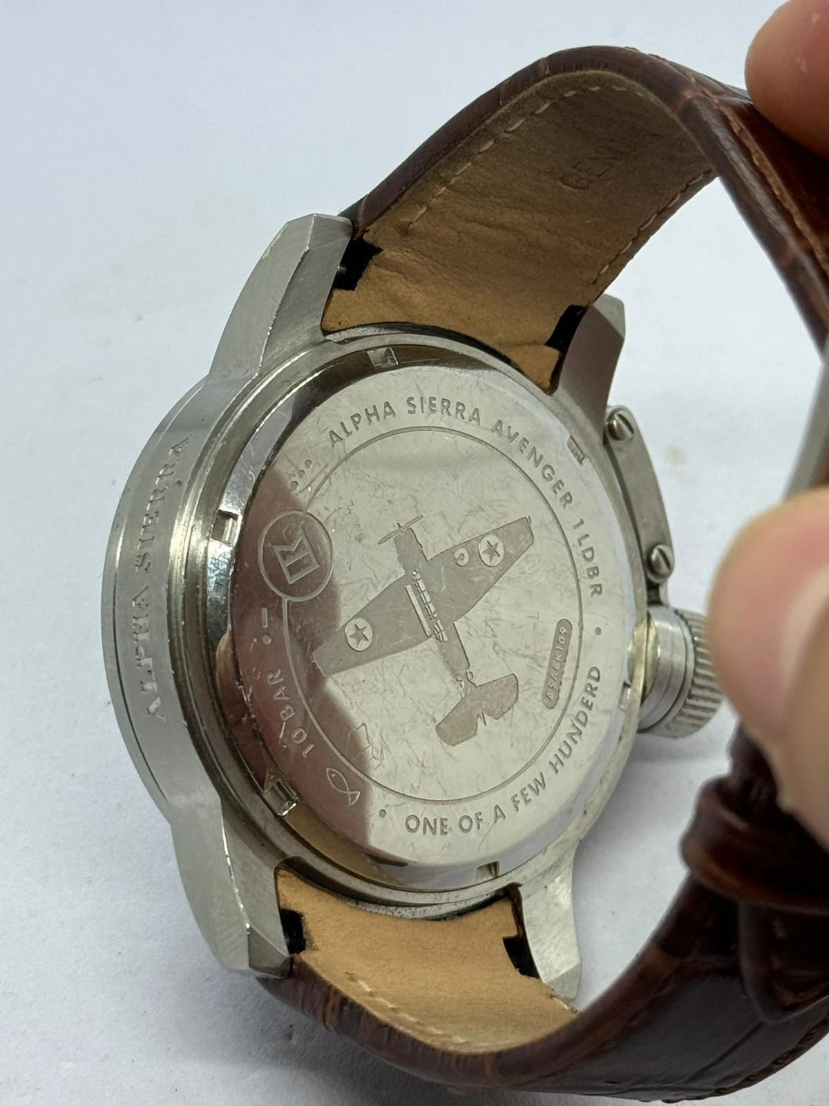 Montre homme Alpha Sierra Avenger , État impeccable – Alpha Sierra – taille 43–46 mm 4