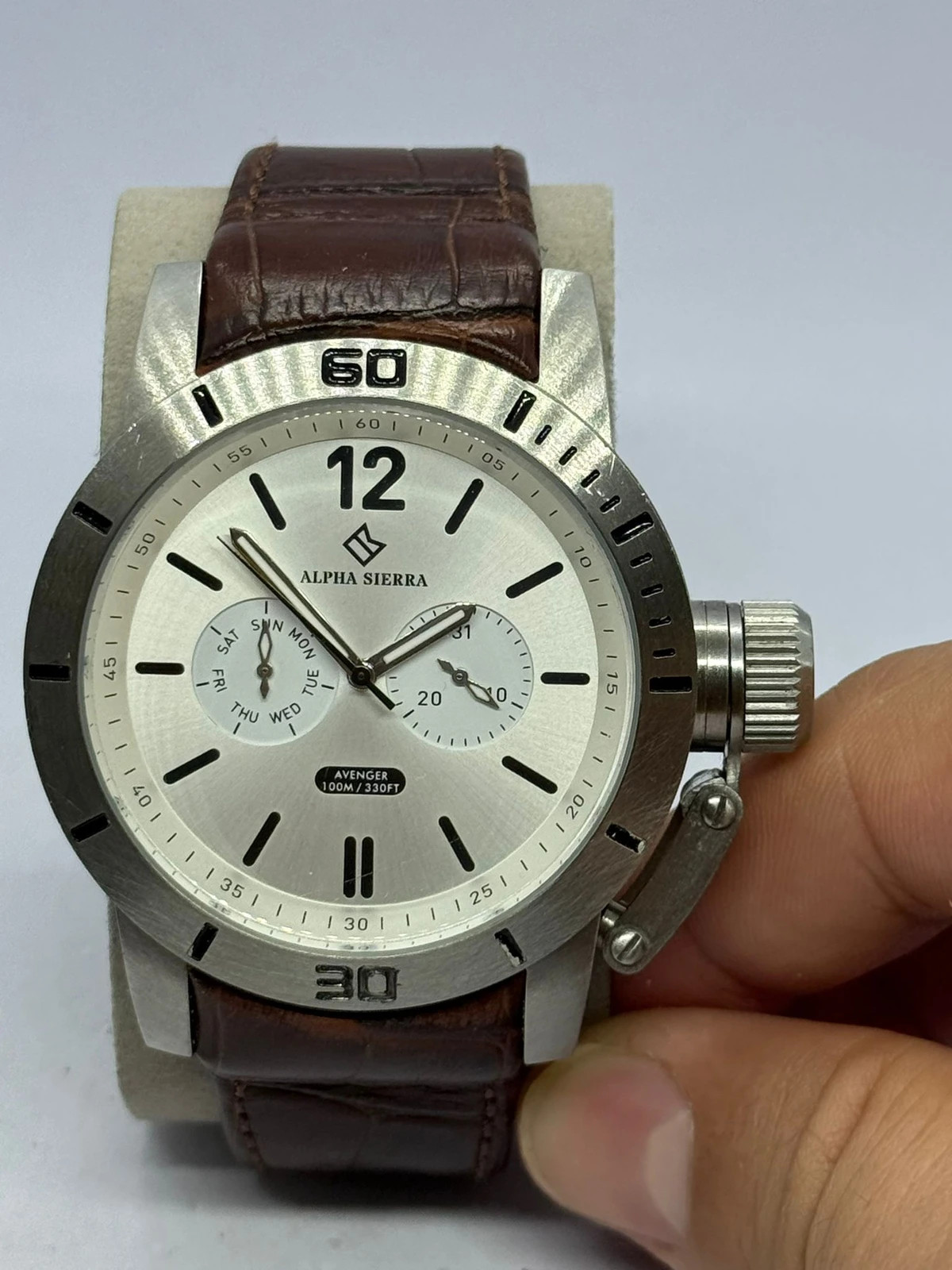 Montre homme Alpha Sierra Avenger , État impeccable – Alpha Sierra – taille 43–46 mm 2
