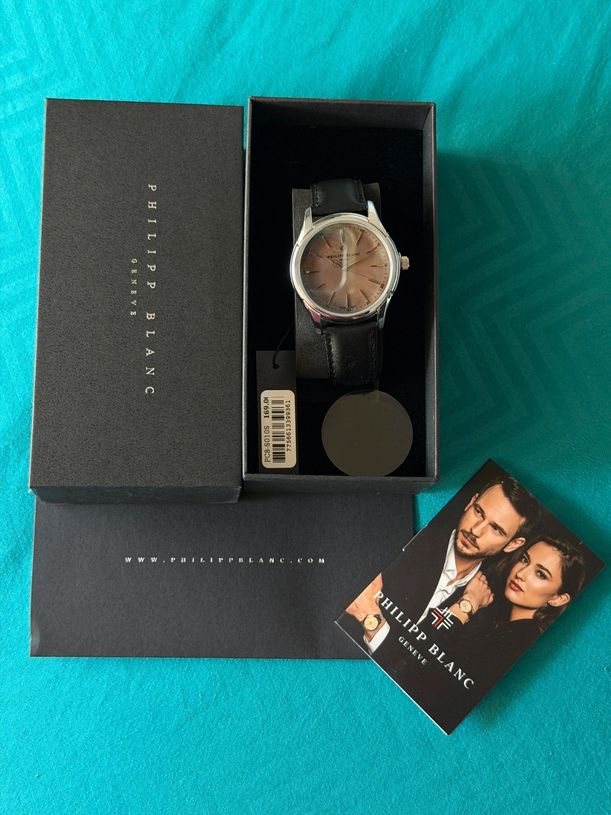 Montre Philipp Blanc Genève - Neuve avec étiquette – Philipp blanc – taille 39–42 mm 2
