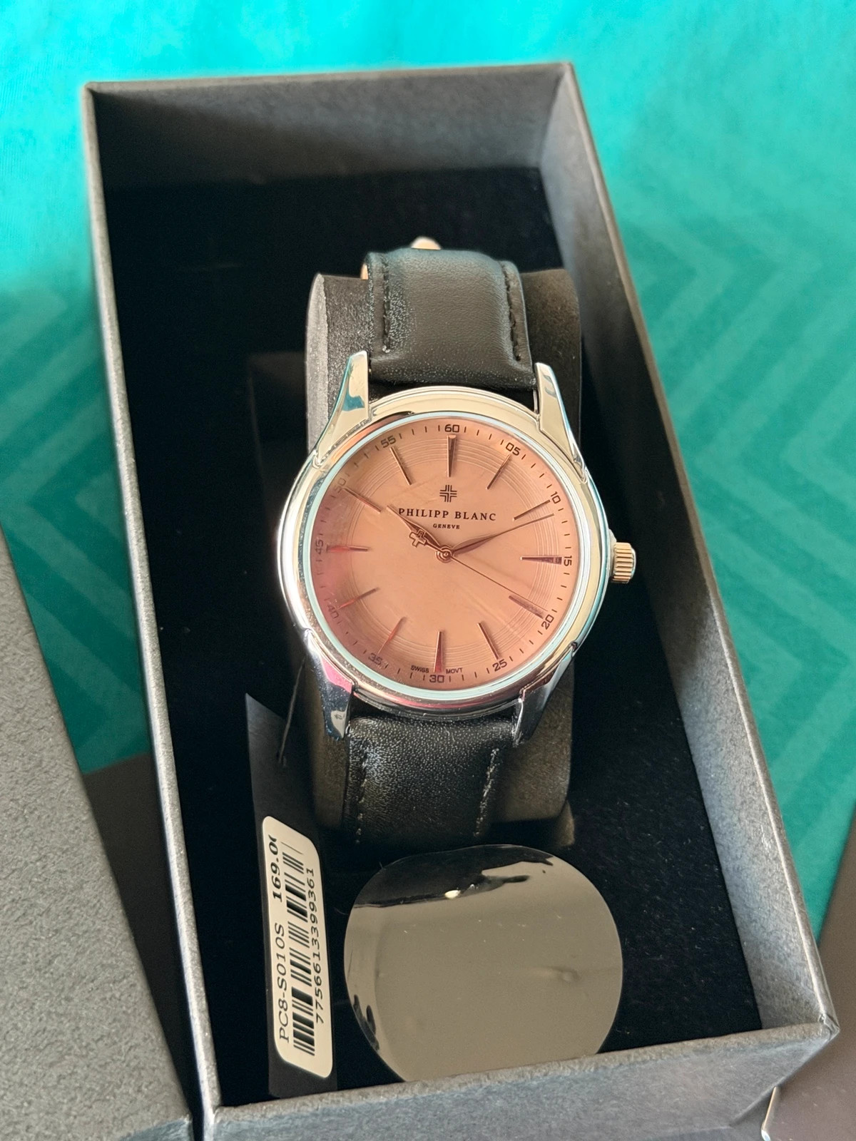 Montre Philipp Blanc Genève - Neuve avec étiquette – Philipp blanc – taille 39–42 mm 3