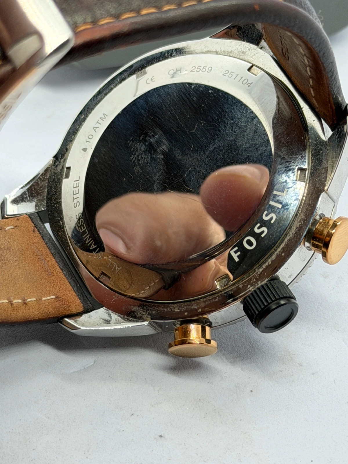 Montre Philipp Blanc Genève - Neuve avec étiquette – Philipp blanc – taille 39–42 mm 5