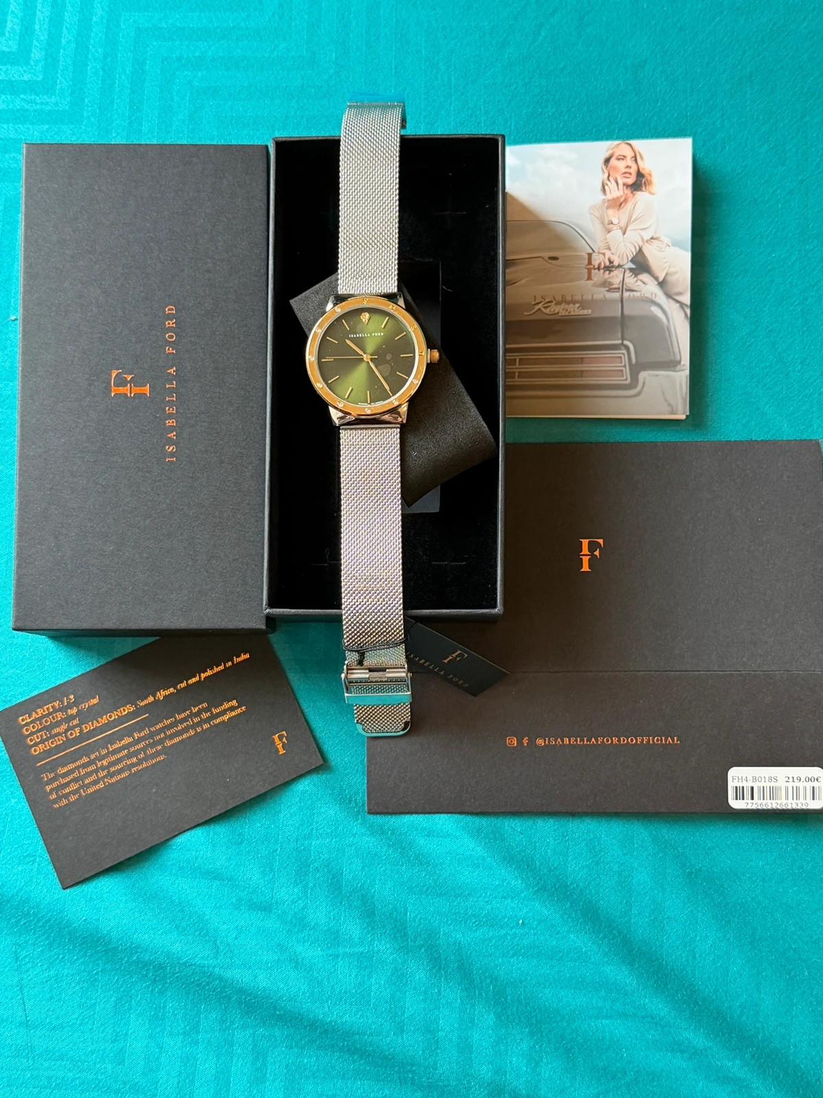 Montre Isabella Ford (Édition Limitée) Neuve avec étiquette – Isabella Ford – taille 30–38 mm 2