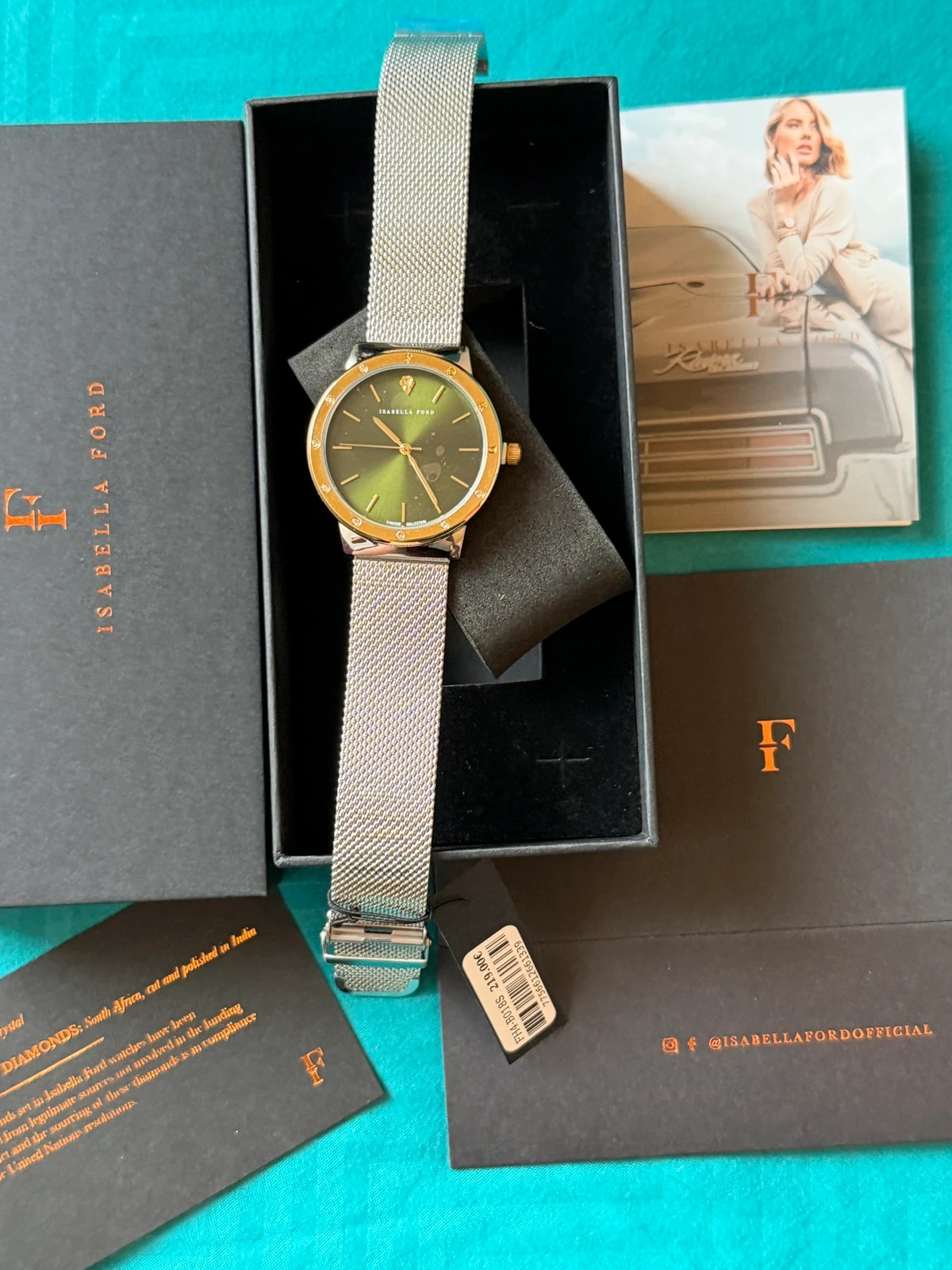 Montre Isabella Ford (Édition Limitée) Neuve avec étiquette – Isabella Ford – taille 30–38 mm 5