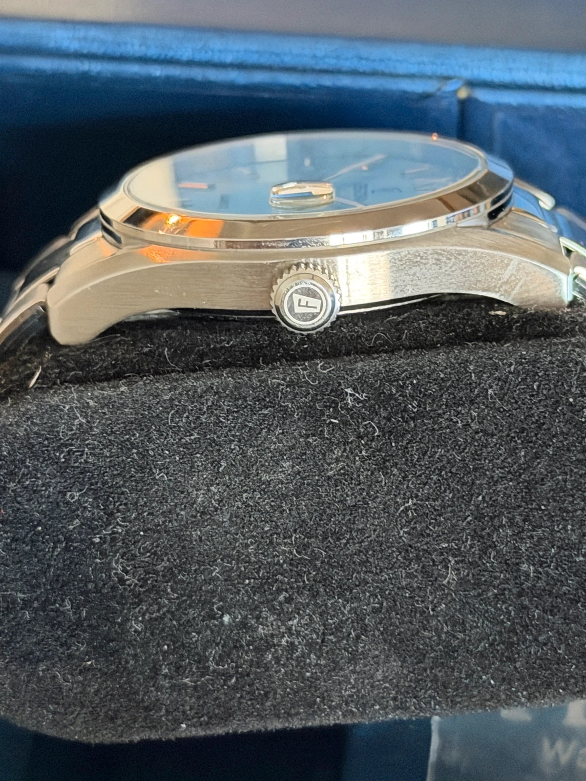 Montre Festina F20707 cadran bleu glacier Boîte d'origine et maillons fournis – Festina – taille 39–42 mm 5