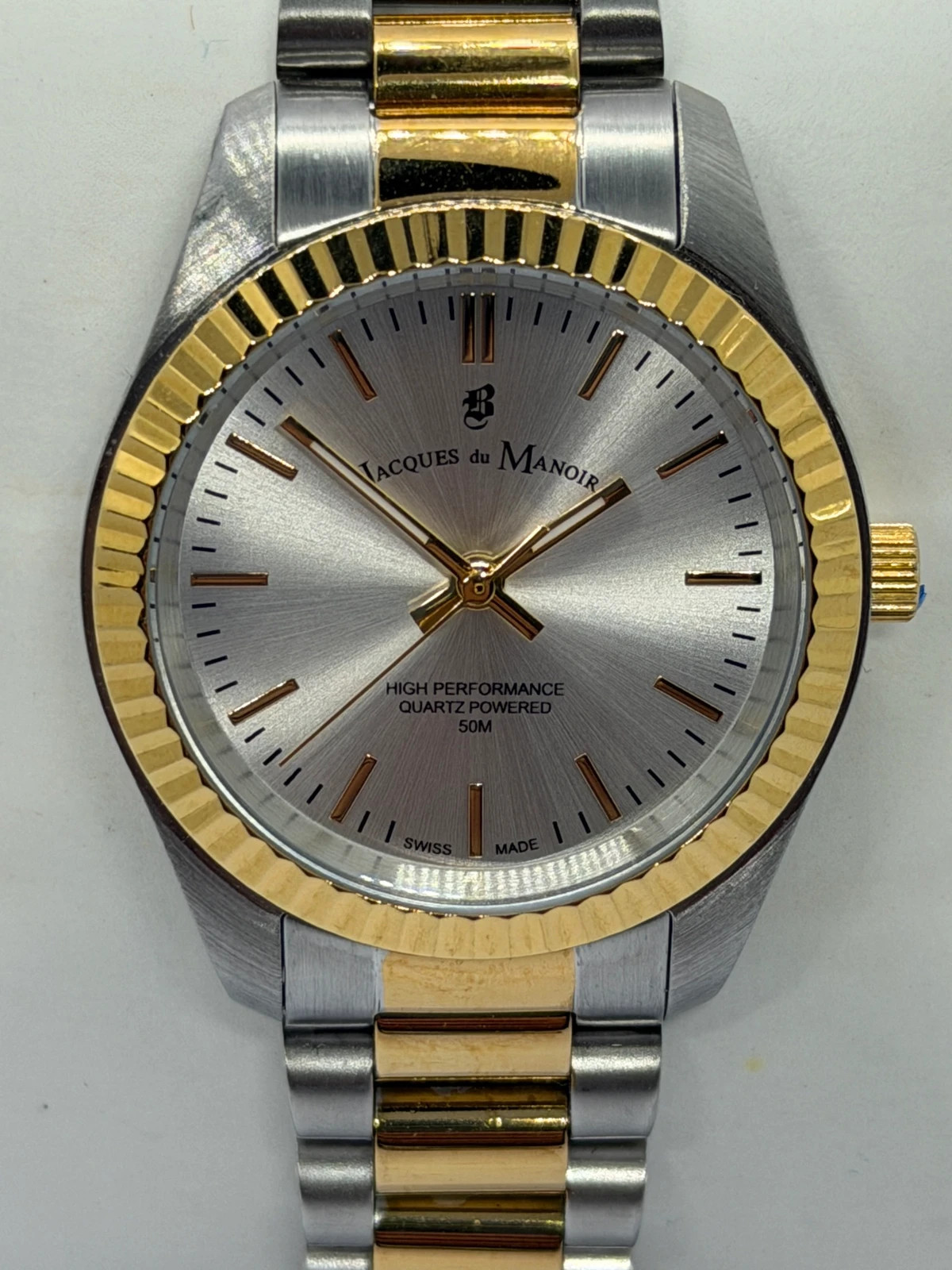 🔥 Montre Jacques du Manoir JWL039 – L'Élégance Suisse Bicolore 🔥 – Jacques du Manoir – taille 30–38 mm 2