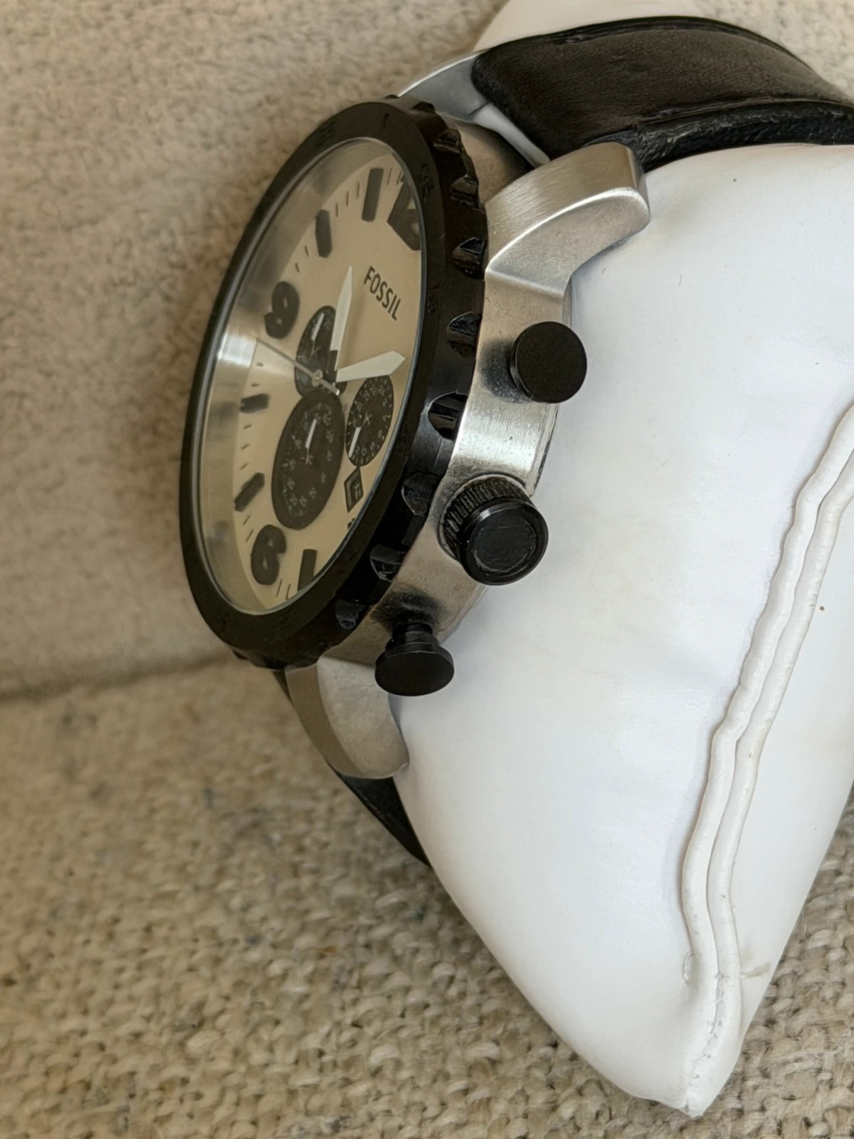 Montre chronographe Fossil (JR1390) Très bon état – Fossil – taille 47 mm et plus 4