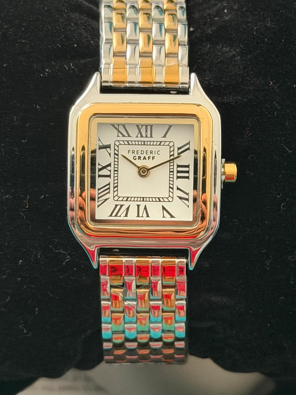 Magnifique montre Frederic Graff Neuve , style bicolore chic – Frederic Graff – taille Jusqu'à 30 mm 3