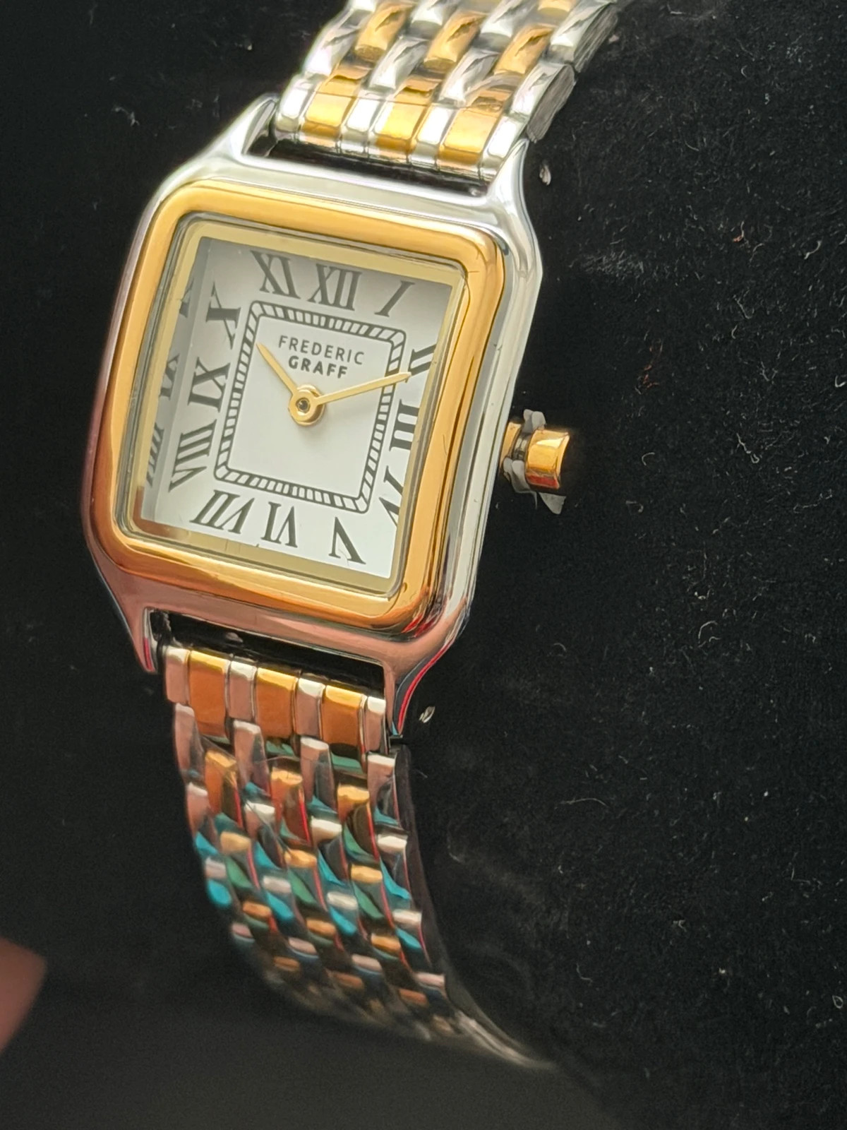 Magnifique montre Frederic Graff Neuve , style bicolore chic – Frederic Graff – taille Jusqu'à 30 mm 4