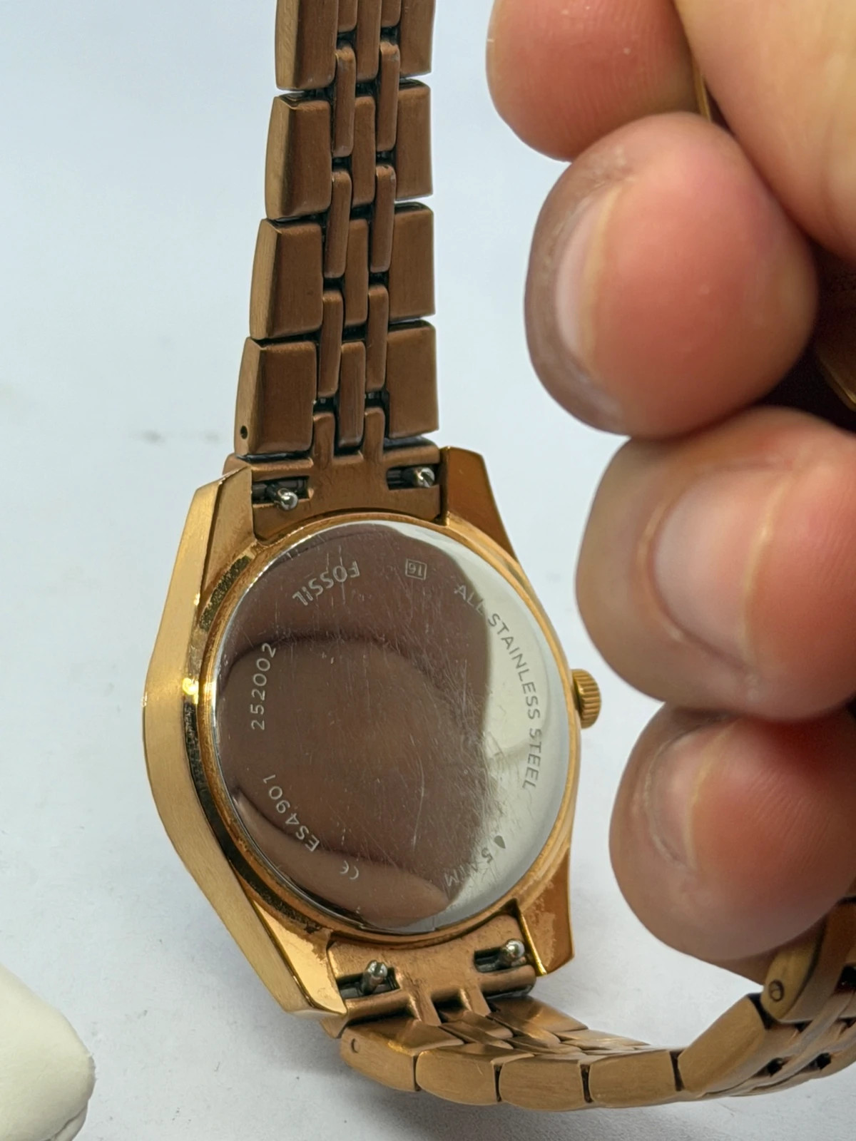 Montre fossil Scarlette rose gold – Fossil – taille 30–38 mm 3