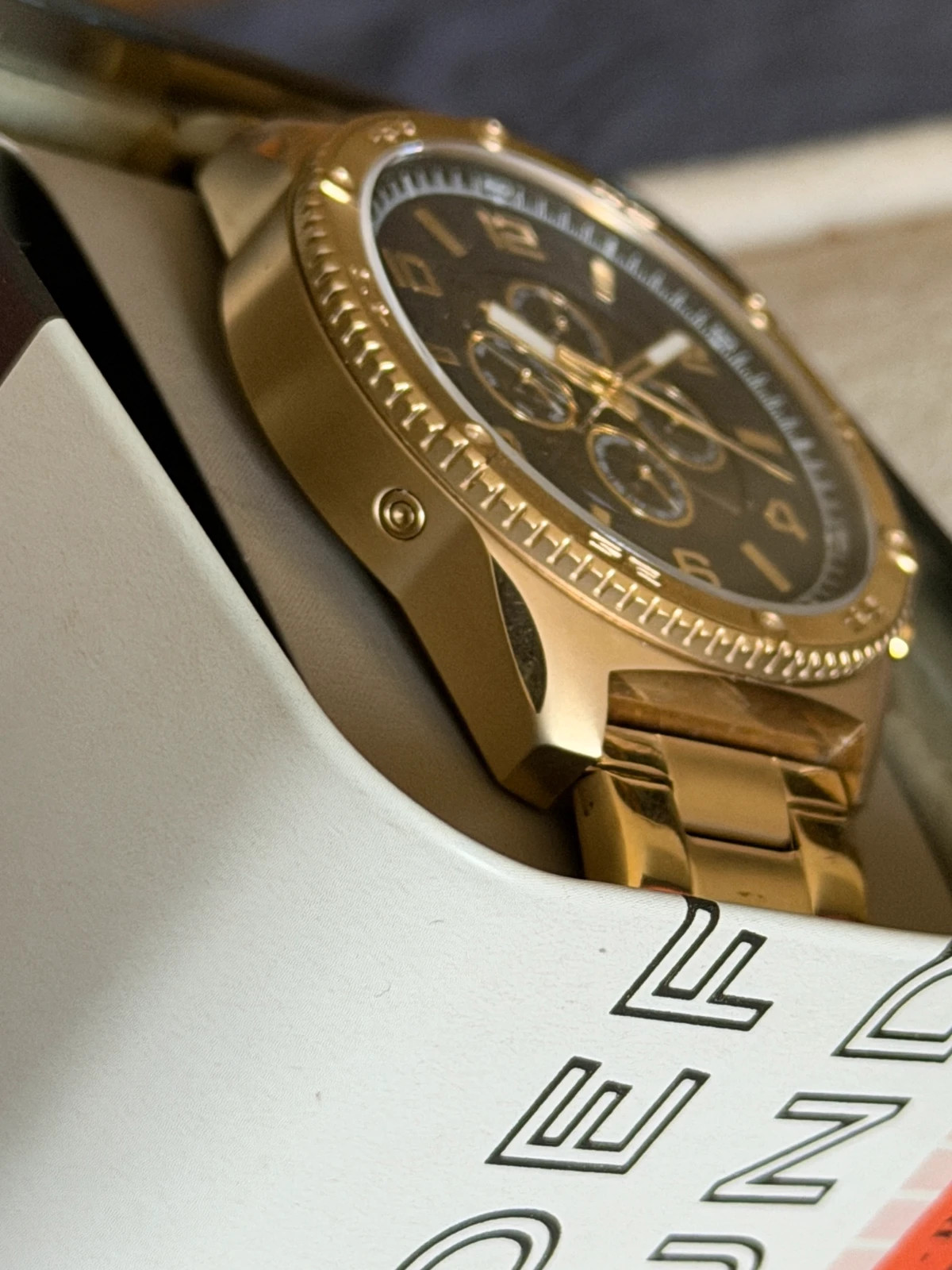💎 Montre Automatique Fossil BQ2667 – Couleur Or & Noir – Excellent état – Fossil – taille 47 mm et plus 5