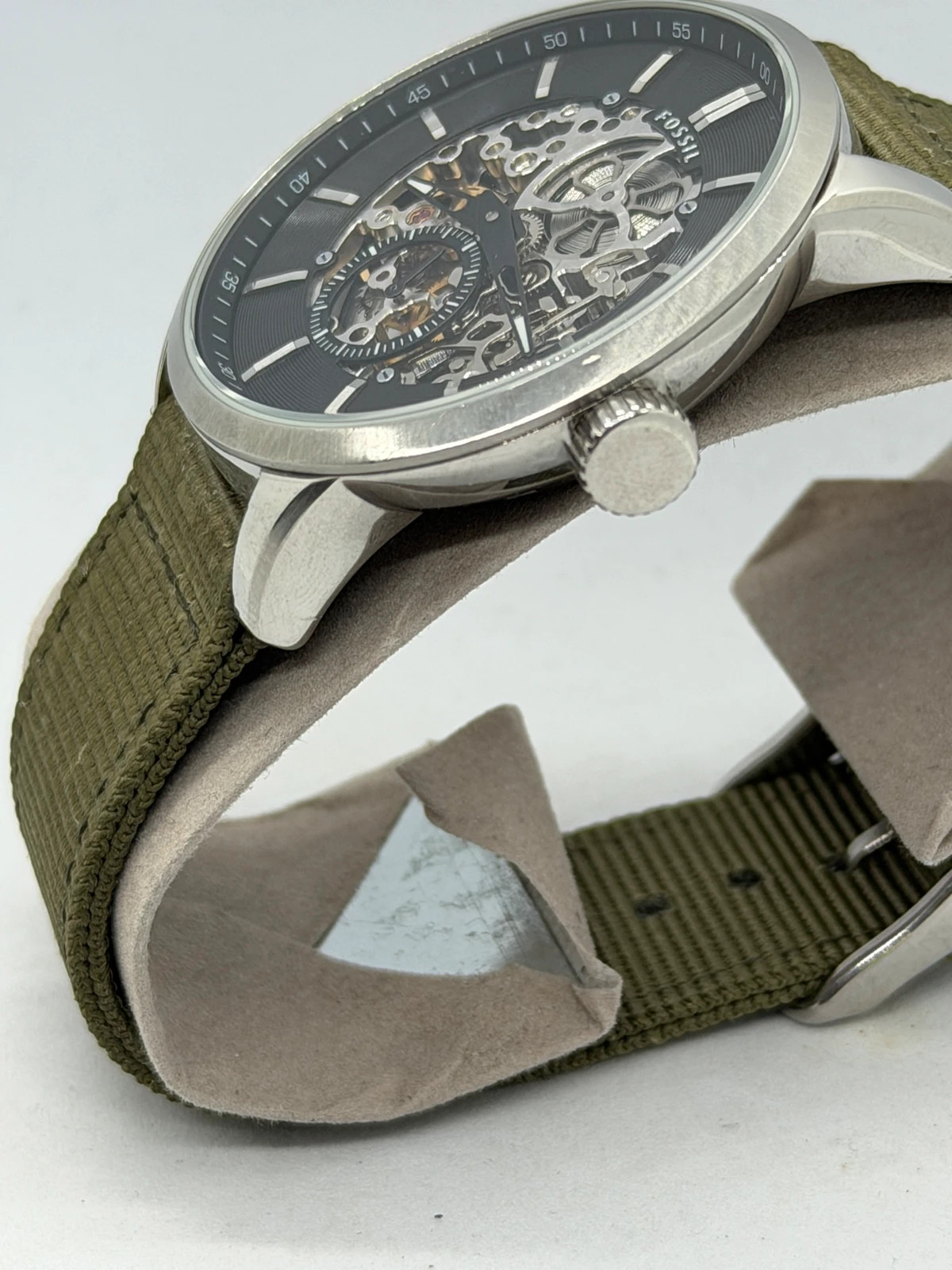 Montre Automatique Fossil ME3018 Skeleton – Très Bon État – Fossil – taille 43–46 mm 4