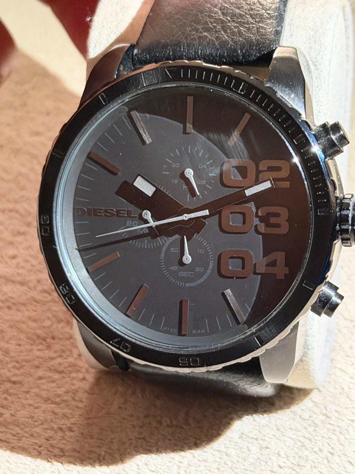 Montre Chronographe Diesel - DZ-4216 "Only The Brave – Diesel – taille 47 mm et plus 3