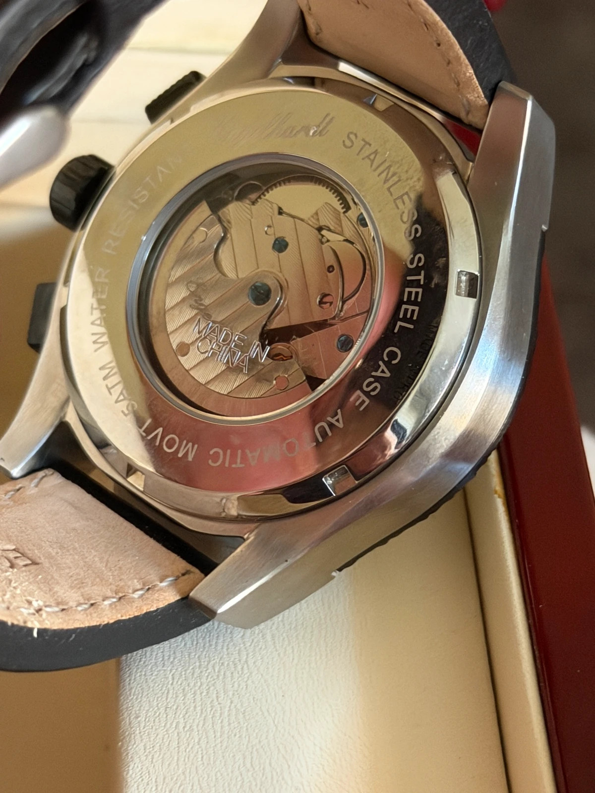 Montre Automatique Engelhardt – Très Bon État – Boîte d'origine – Engelhardt – taille 43–46 mm 3