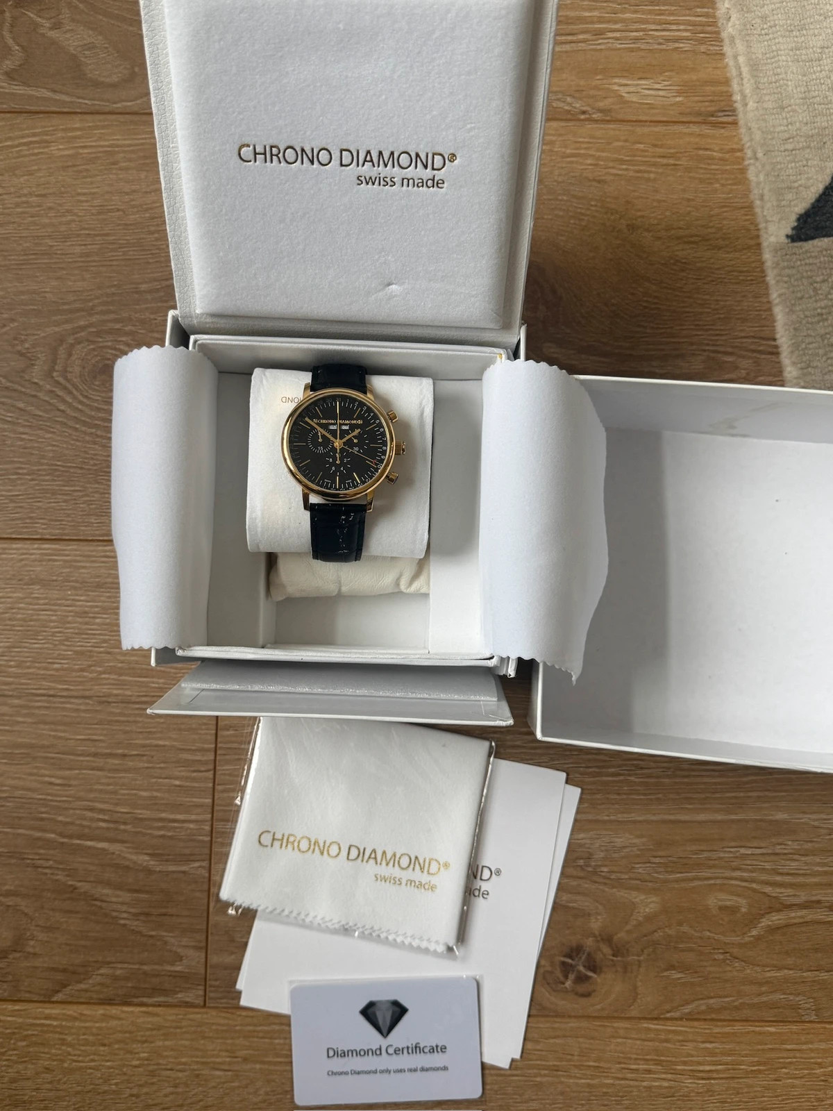 💎 Montre Chrono Diamond - Édition Limitée - Swiss Made 💎 – Chrono diamond – taille 43–46 mm 2