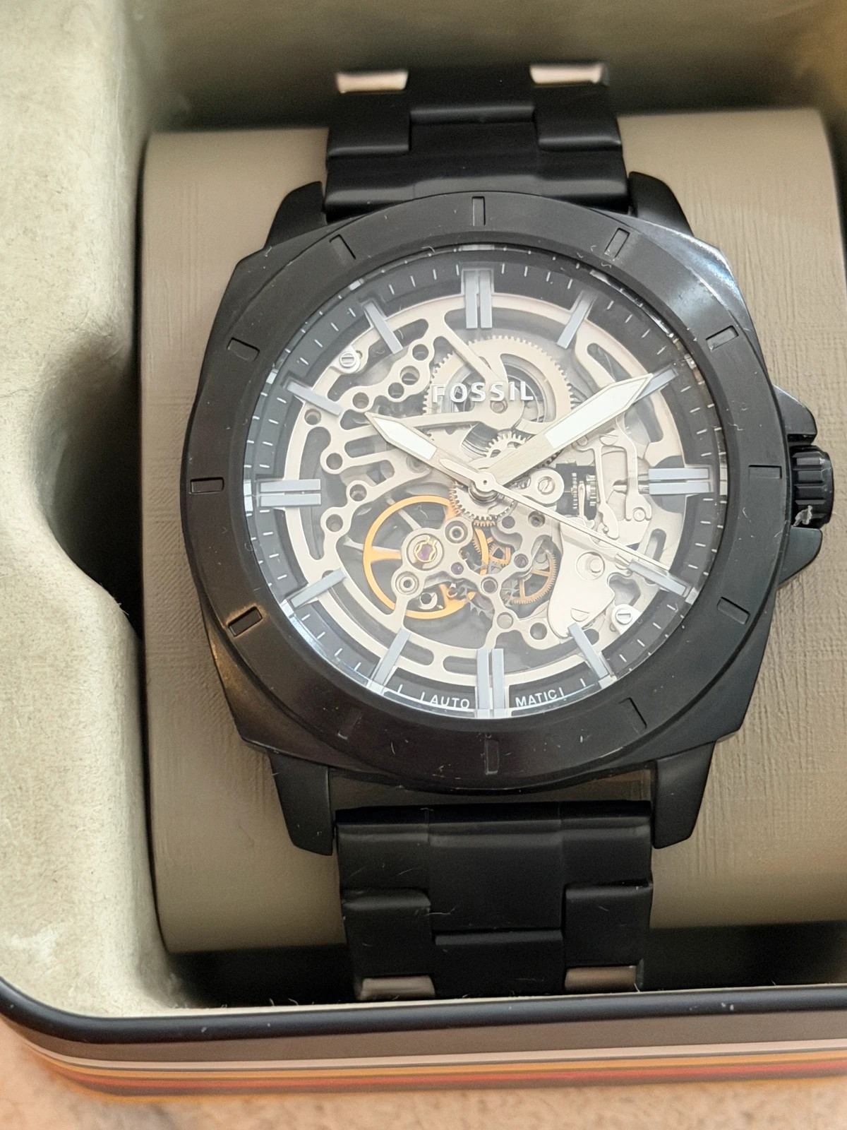 Montre Automatique Squelette Fossil - Très Bon État – Fossil – taille 43–46 mm 2