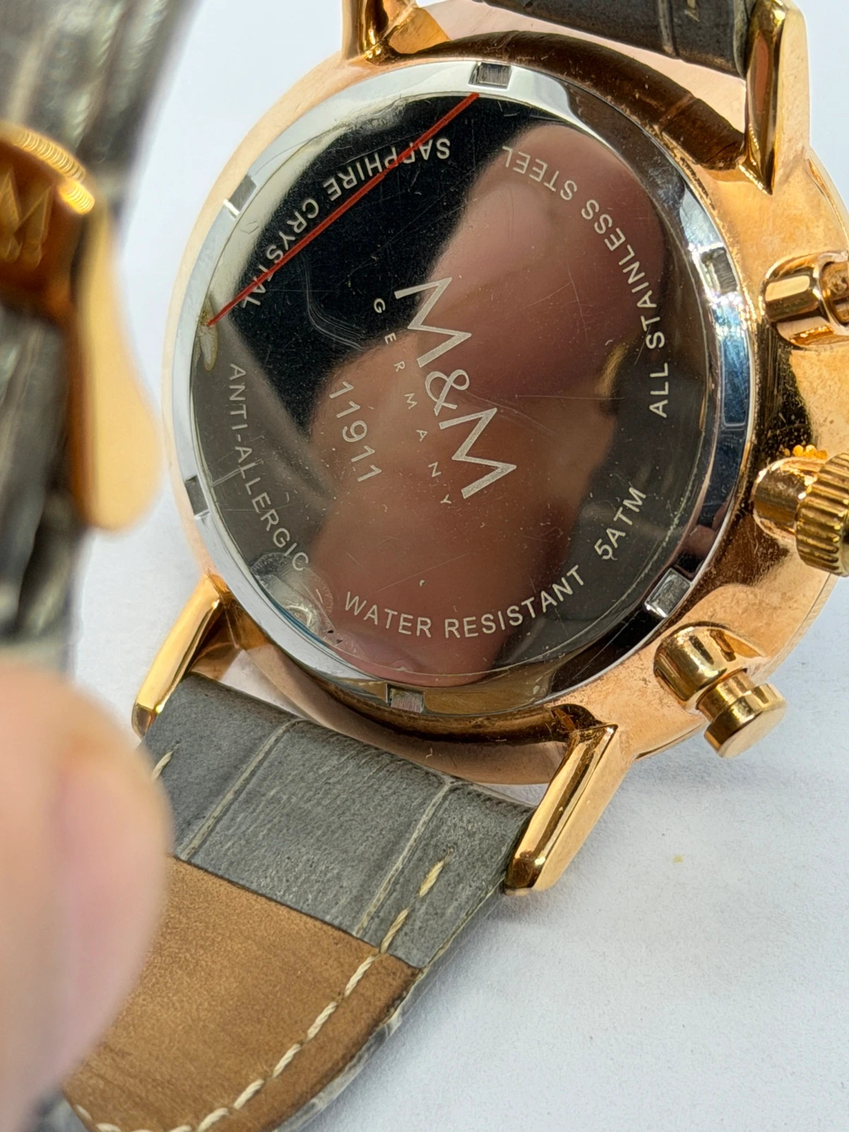 Montre Chronographe M&M Germany Modèle 11911 – M&M Germany – taille 43–46 mm 3