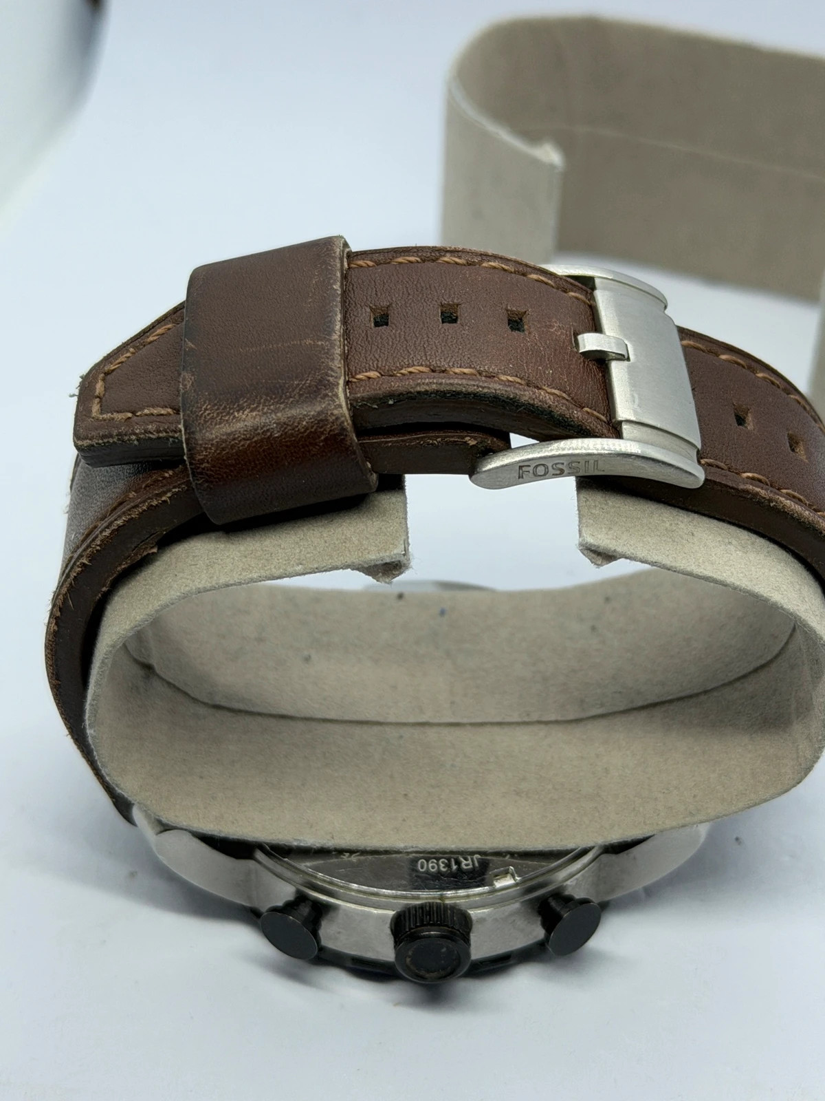 Montre Chronographe Fossil JR1390 – Très bon état – Fossil – taille 47 mm et plus 4