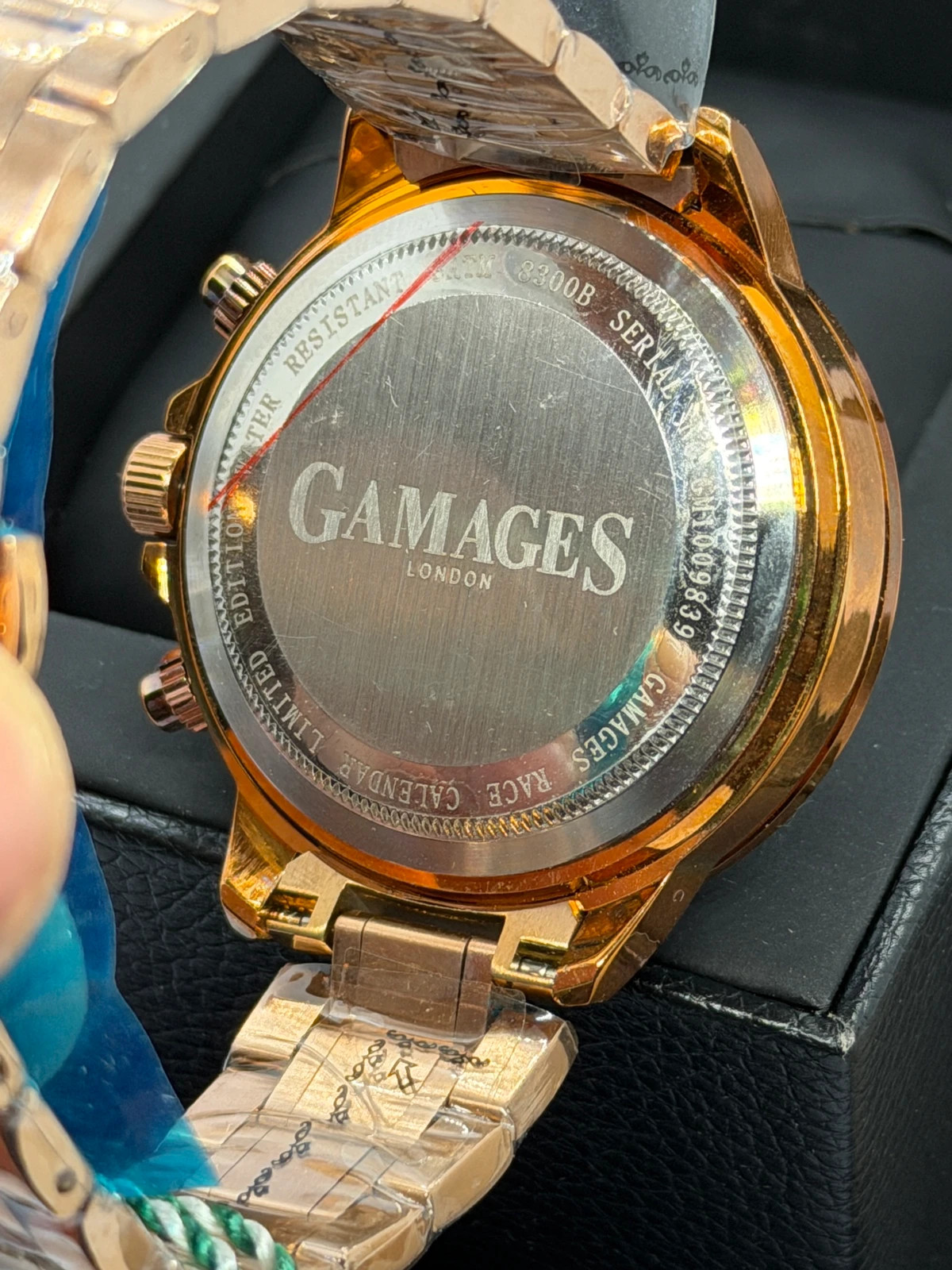 Montre Gamages London - Race Calendar Automatic (Neuve) – Gamages – taille 43–46 mm 3