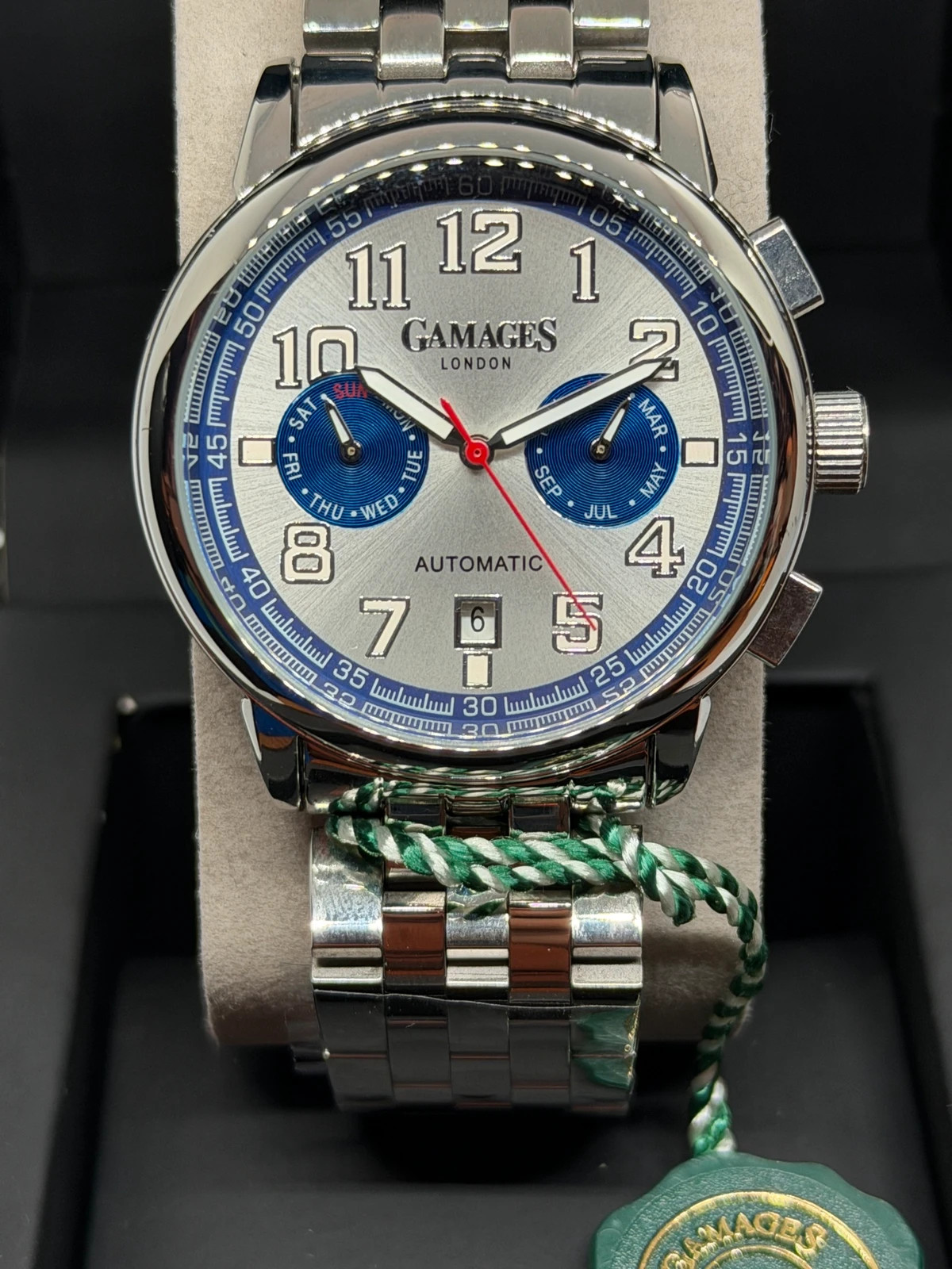 Montre Gamages London - Triple Date Automatique (Édition Limitée) – Gamages – taille 43–46 mm 3