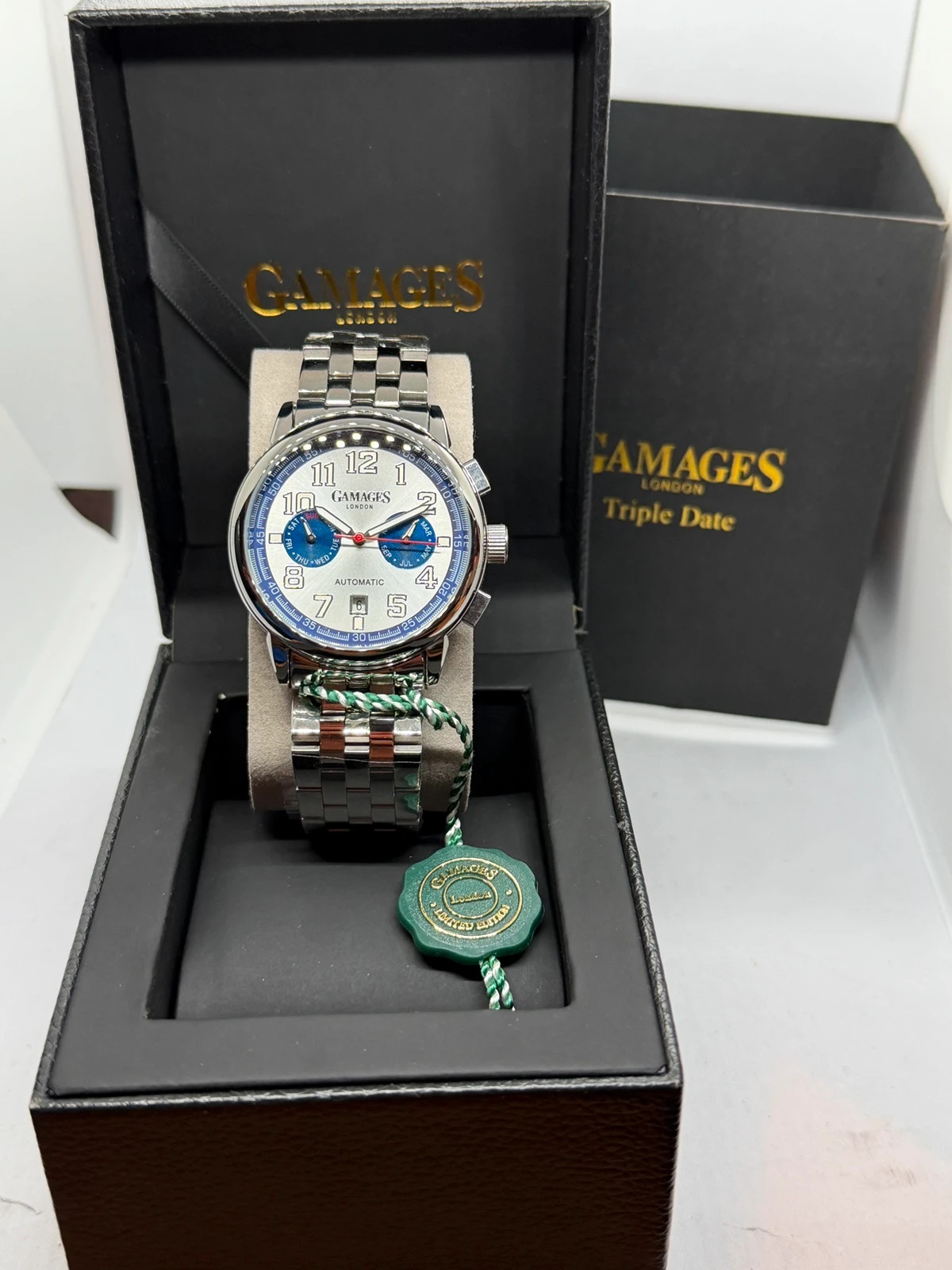 Montre Gamages London - Triple Date Automatique (Édition Limitée) – Gamages – taille 43–46 mm 2
