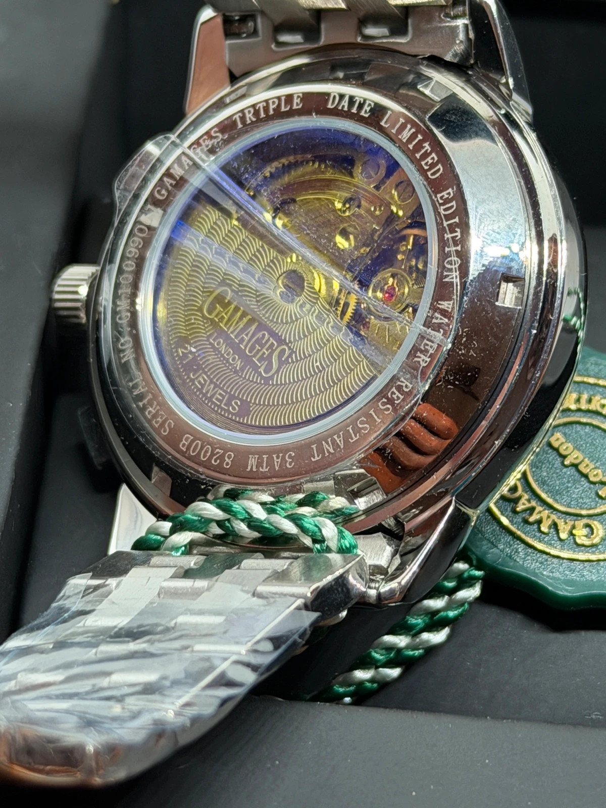 Montre Gamages London - Triple Date Automatique (Édition Limitée) – Gamages – taille 43–46 mm 4