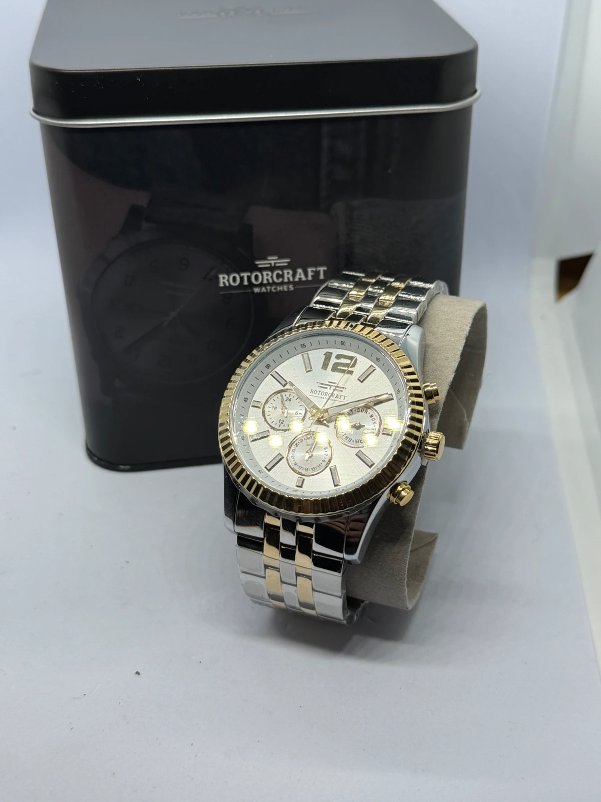 Montre Rotorcraft RC1703 - Bicolor Edition (Neuve) – ROTORCRAFT – taille 43–46 mm 2