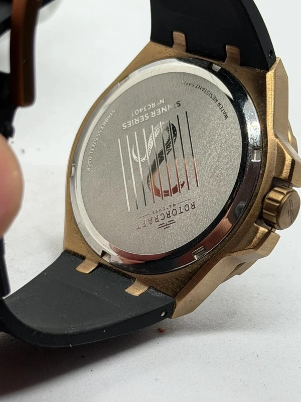 Montre Rotorcraft "Sinner Series" RC3407 – Style Robuste & Bronze – ROTORCRAFT – taille 43–46 mm 3