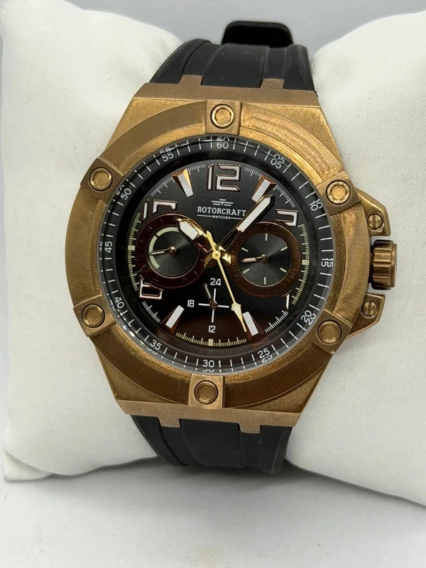 Montre Rotorcraft "Sinner Series" RC3407 – Style Robuste & Bronze – ROTORCRAFT – taille 43–46 mm 5
