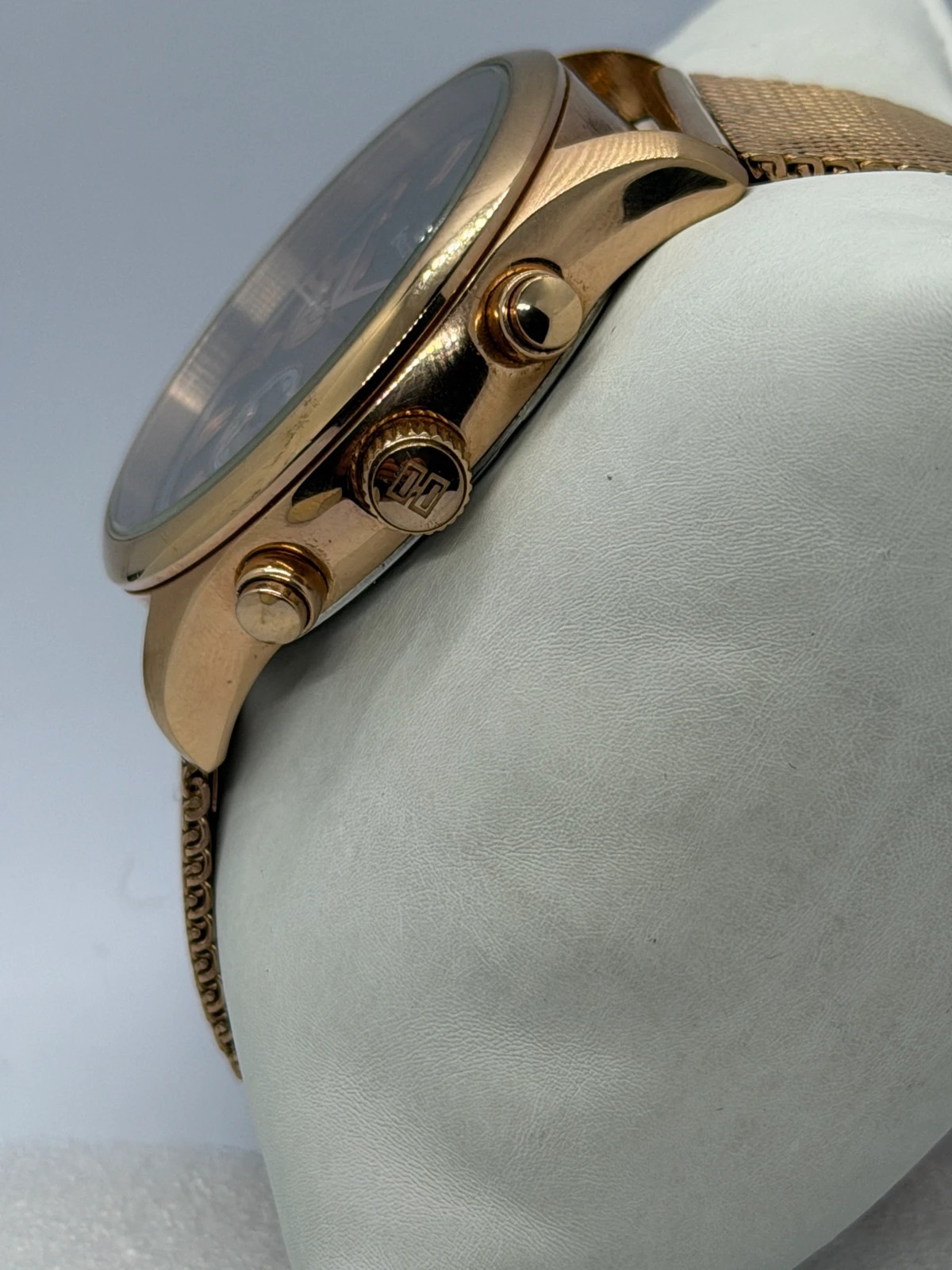 Montre Chronographe Exécutive - Modèle "Blazer" (Doré/Or Rose) – Executive – taille 43–46 mm 4