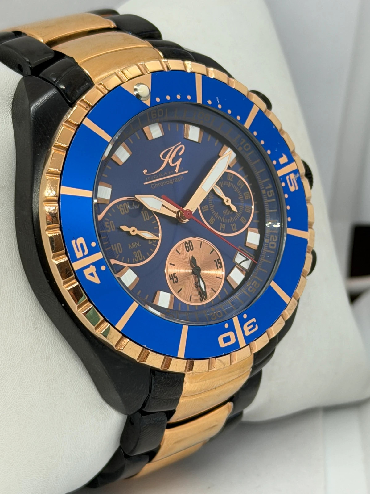 Montre Chronographe Ingraham – Look Sport & Luxe – Ingraham – taille 43–46 mm 4