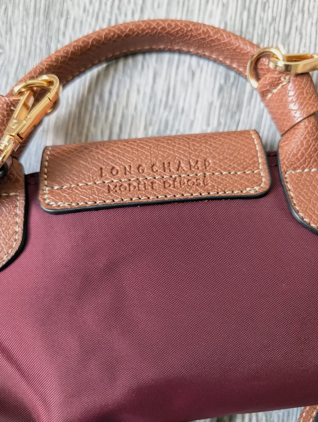 Sac Longchamp mini bordeaux  – Longchamp 4