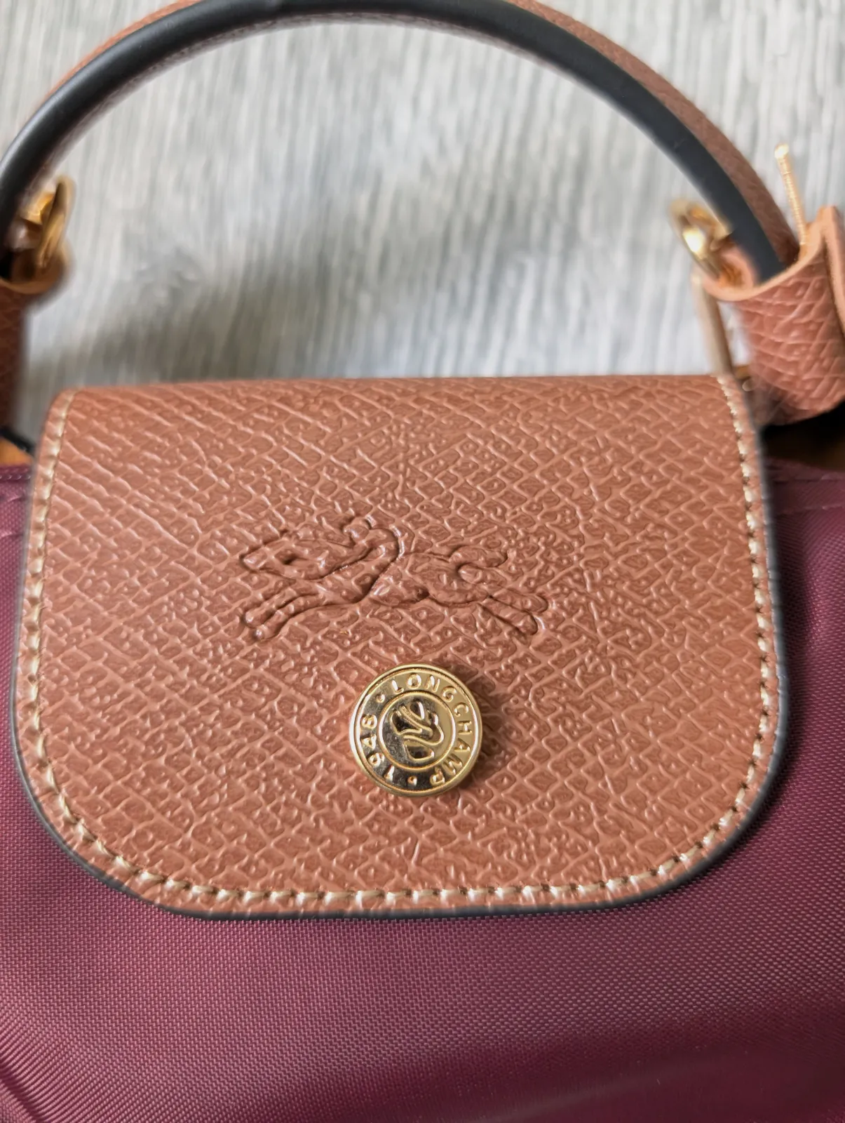 Sac Longchamp mini bordeaux  – Longchamp 3