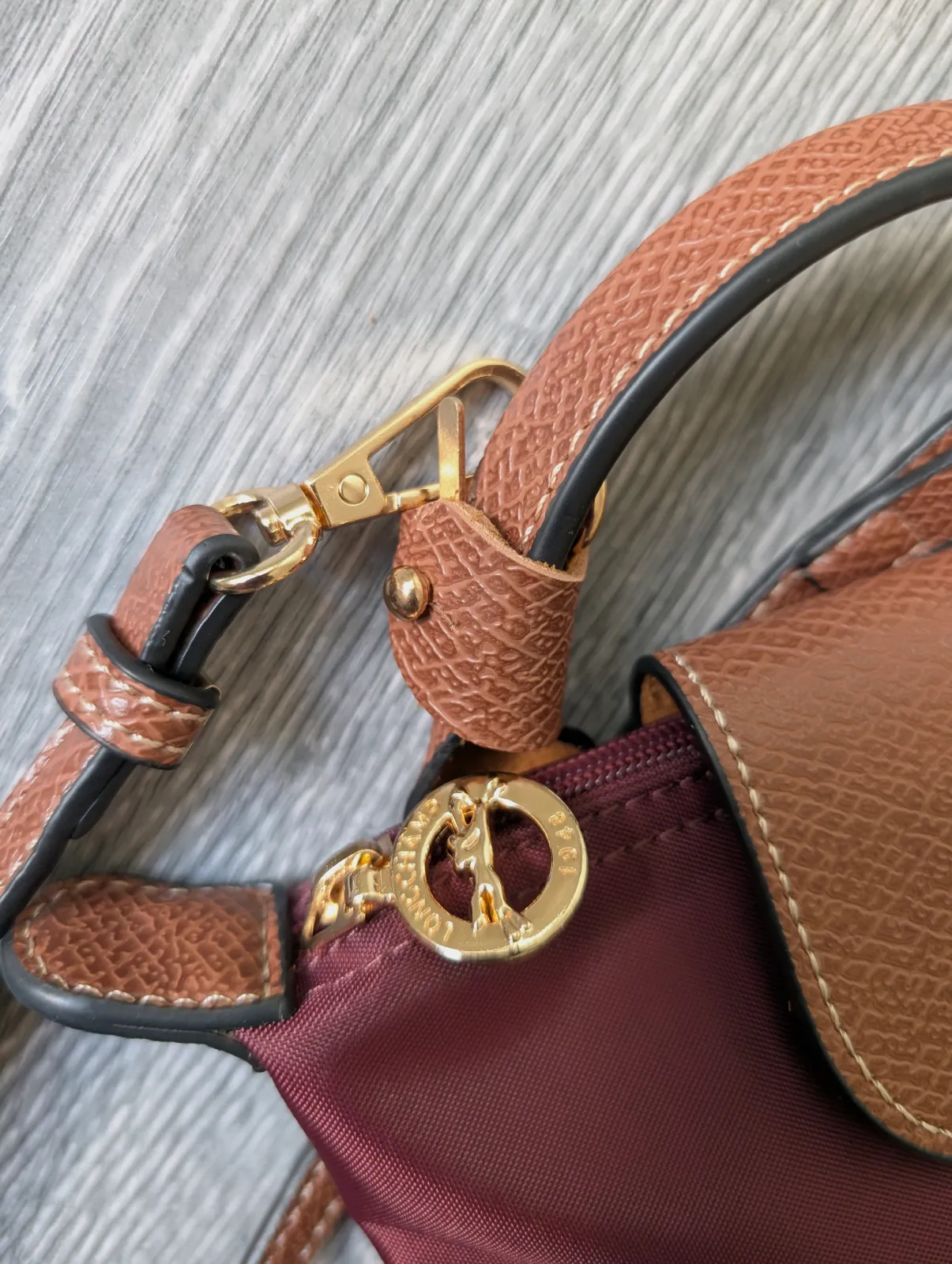 Sac Longchamp mini bordeaux  – Longchamp 5