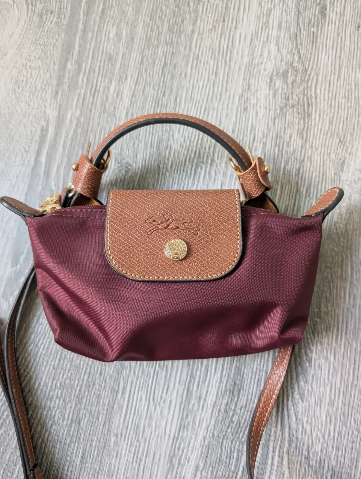 Sac Longchamp mini bordeaux  – Longchamp 2