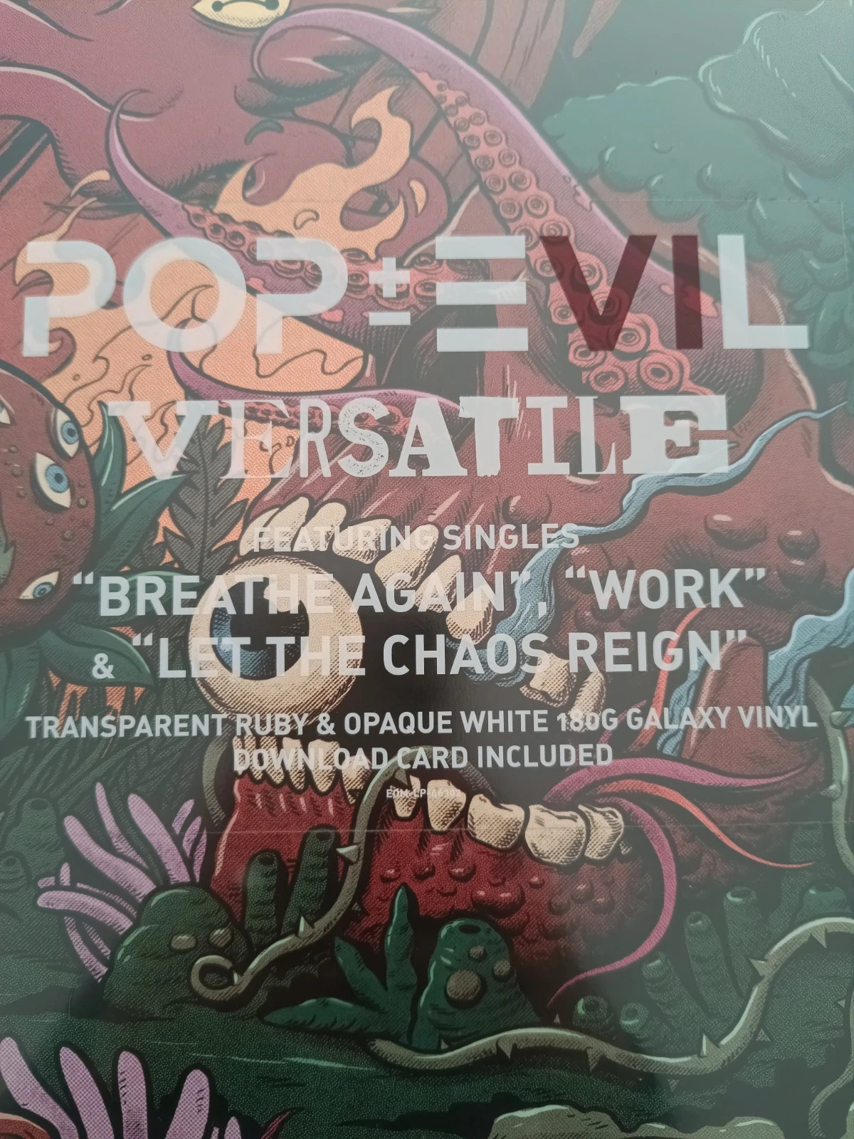 Pop Evil – Versatile – Vinyle Ruby & White Galaxy – Édition couleur – Pop Evil – taille Taille unique 2