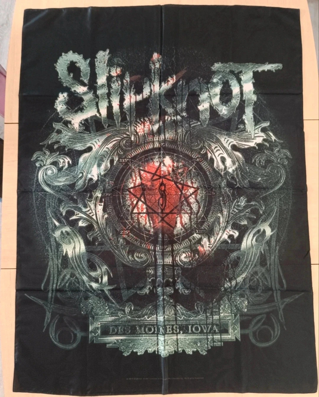 Drapeau/Flag Slipknot 2014 Officiel 105X75