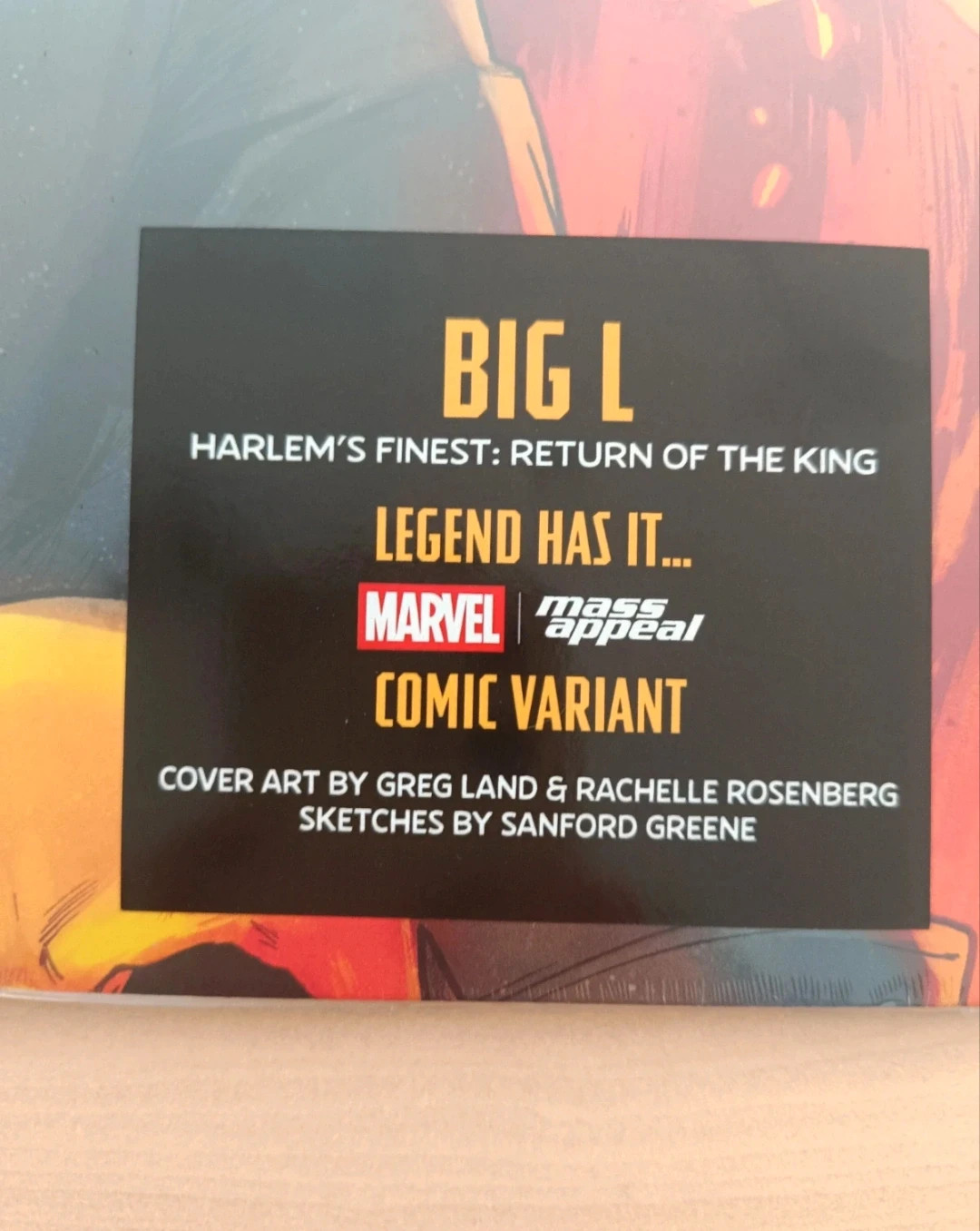 Big L – Harlem’s Finest: Return Of The King – Vinyle Orange Marble – Big L 2
